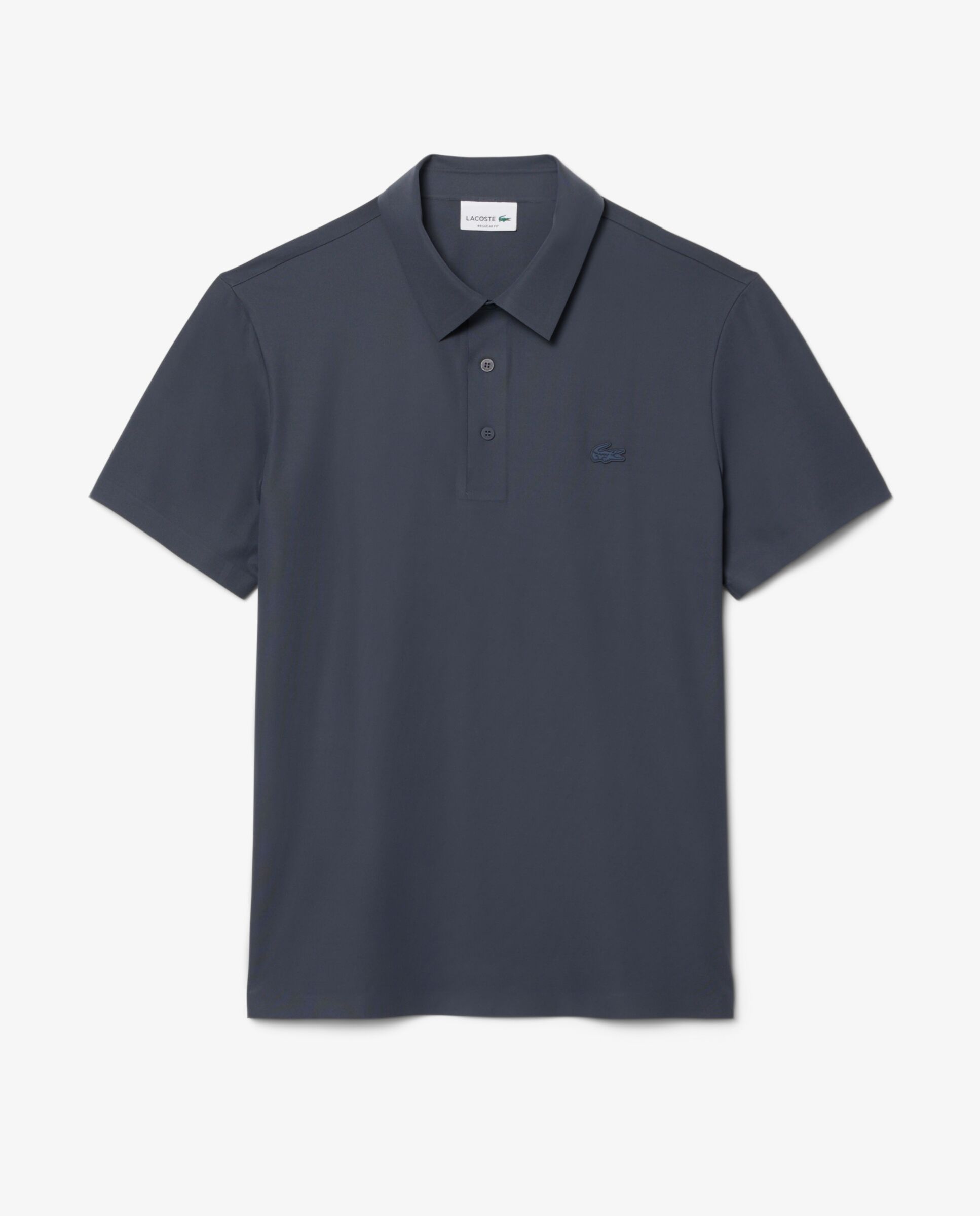 Polo de hombre de corte regular commuter de manga corta - Lacoste - Gris oscuro Gris oscuro-6