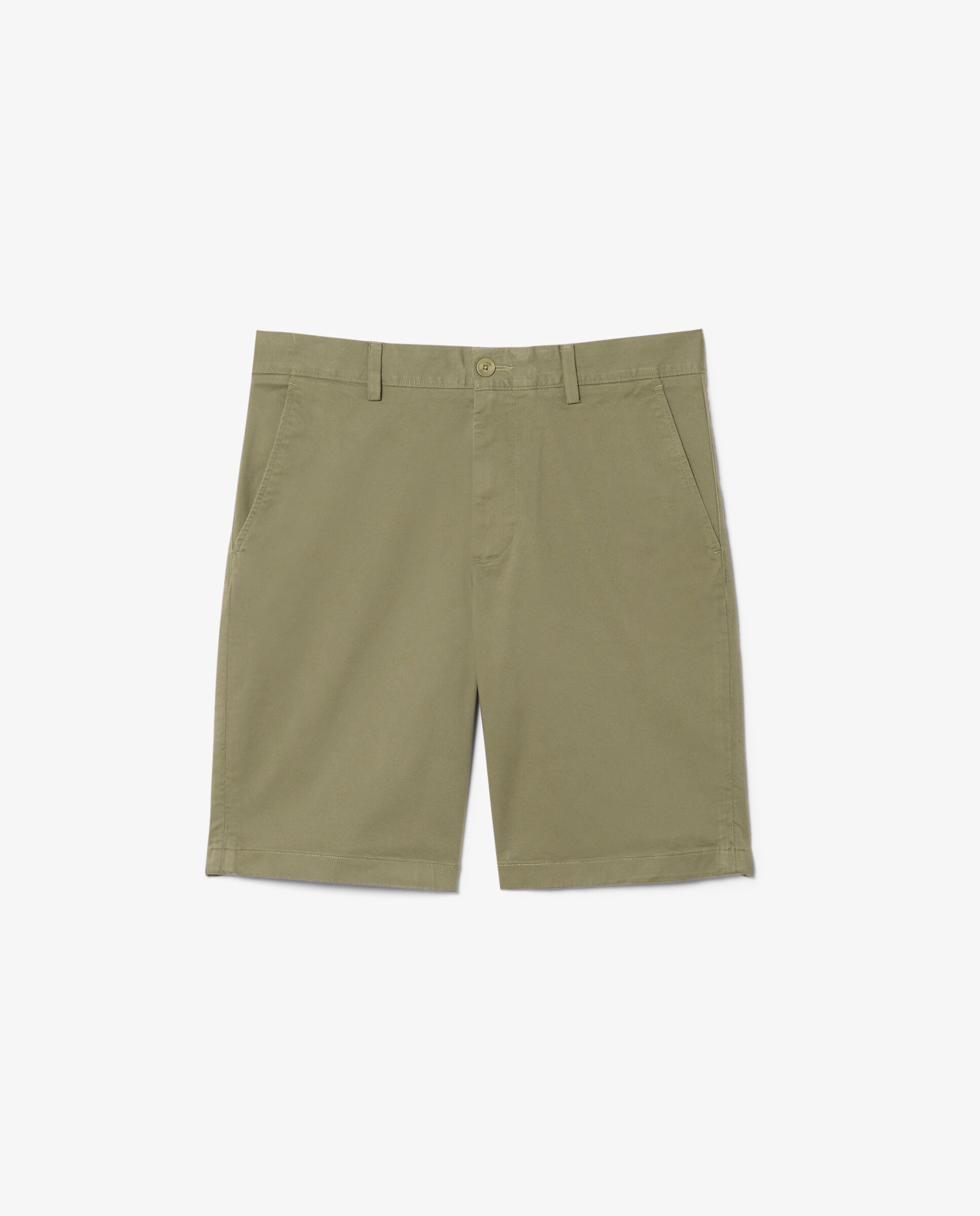 Pantalones cortos chinos de hombre - Lacoste - Verde militar Verde militar-6