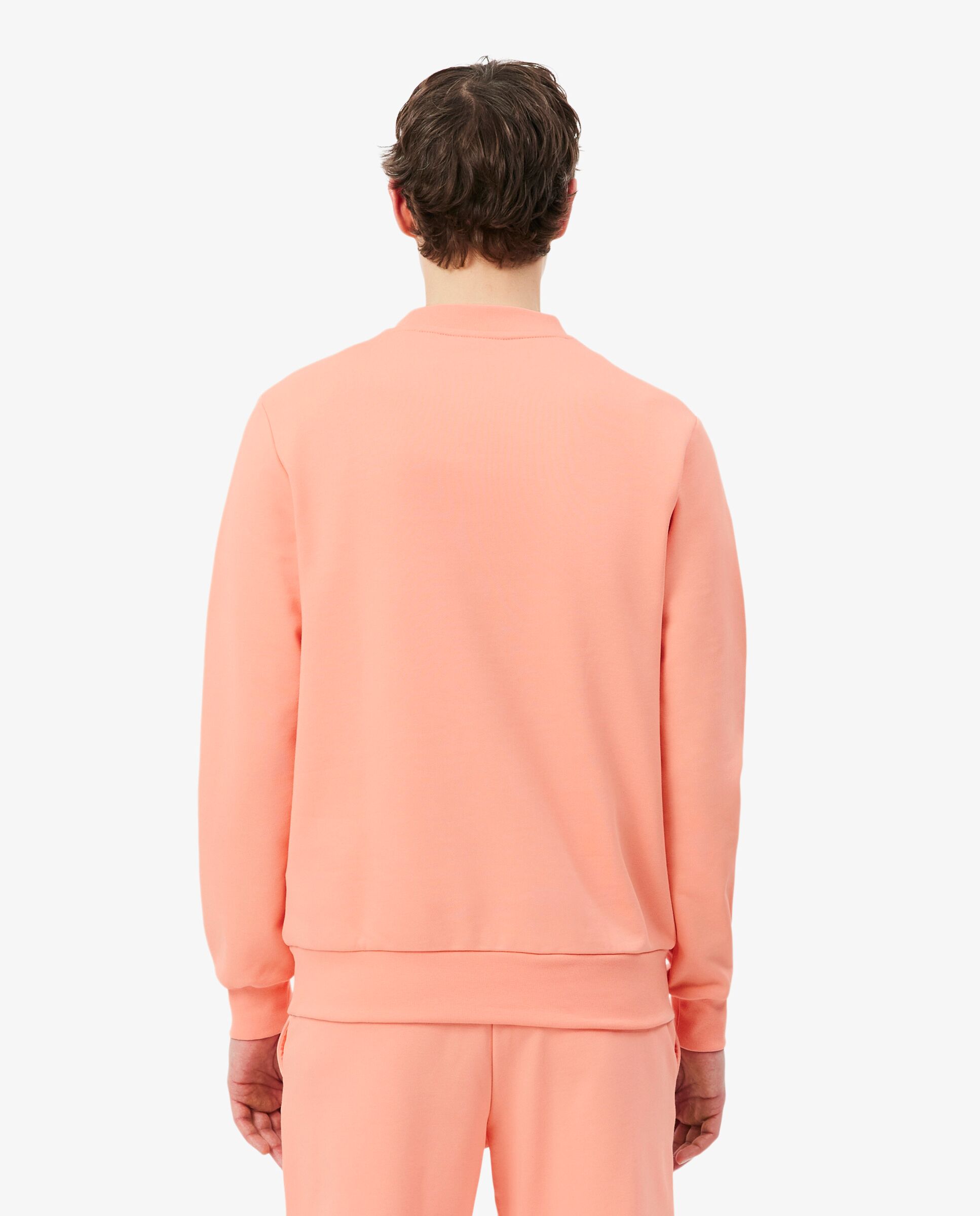 Sudaderas sin capucha de hombre - Lacoste - Rosa Rosa-2