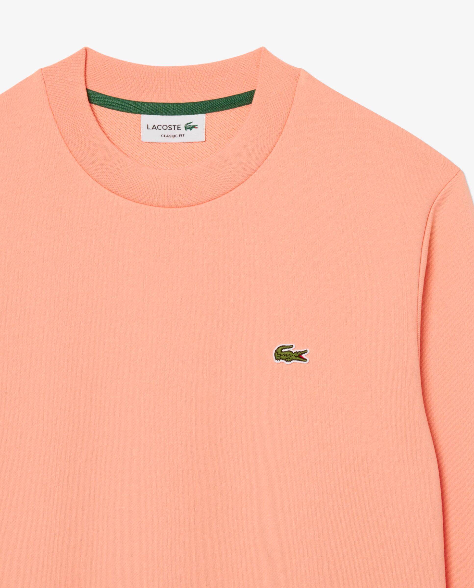 Sudaderas sin capucha de hombre - Lacoste - Rosa Rosa-5