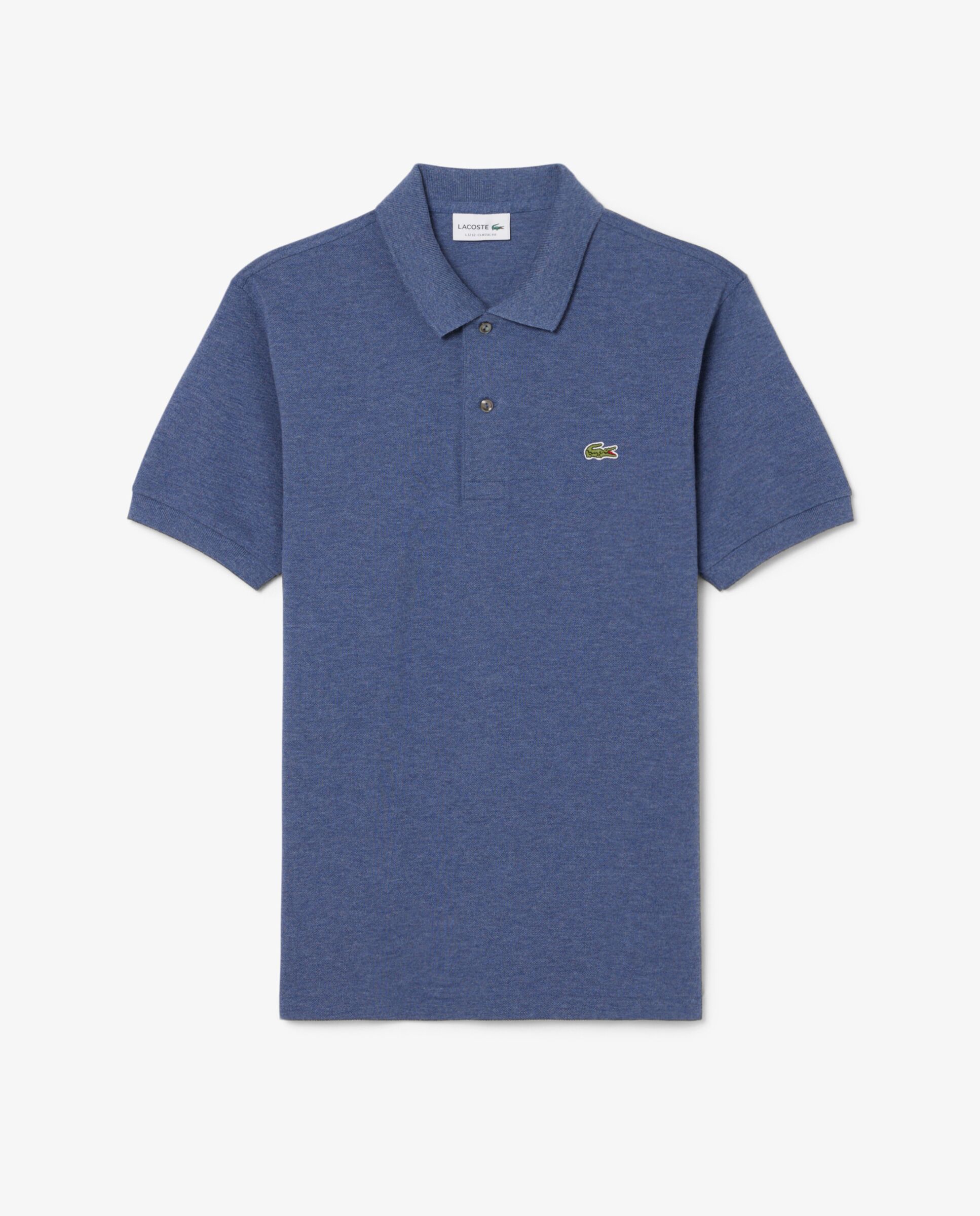 Polo de hombre jaspeado de corte clásico de manga corta - Lacoste - Azul Azul-6