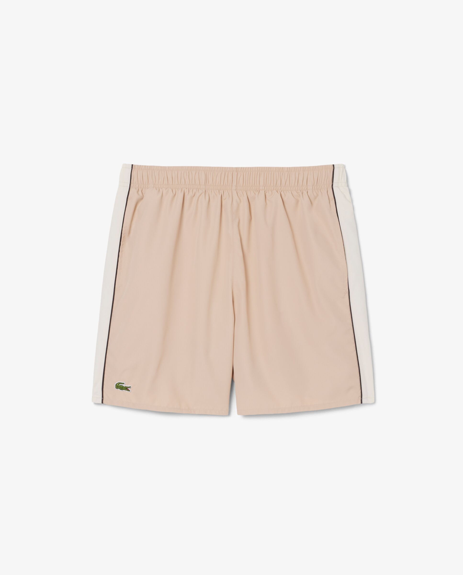 Bañadores boxer de hombre de poliéster - Lacoste - Beige Beige-6