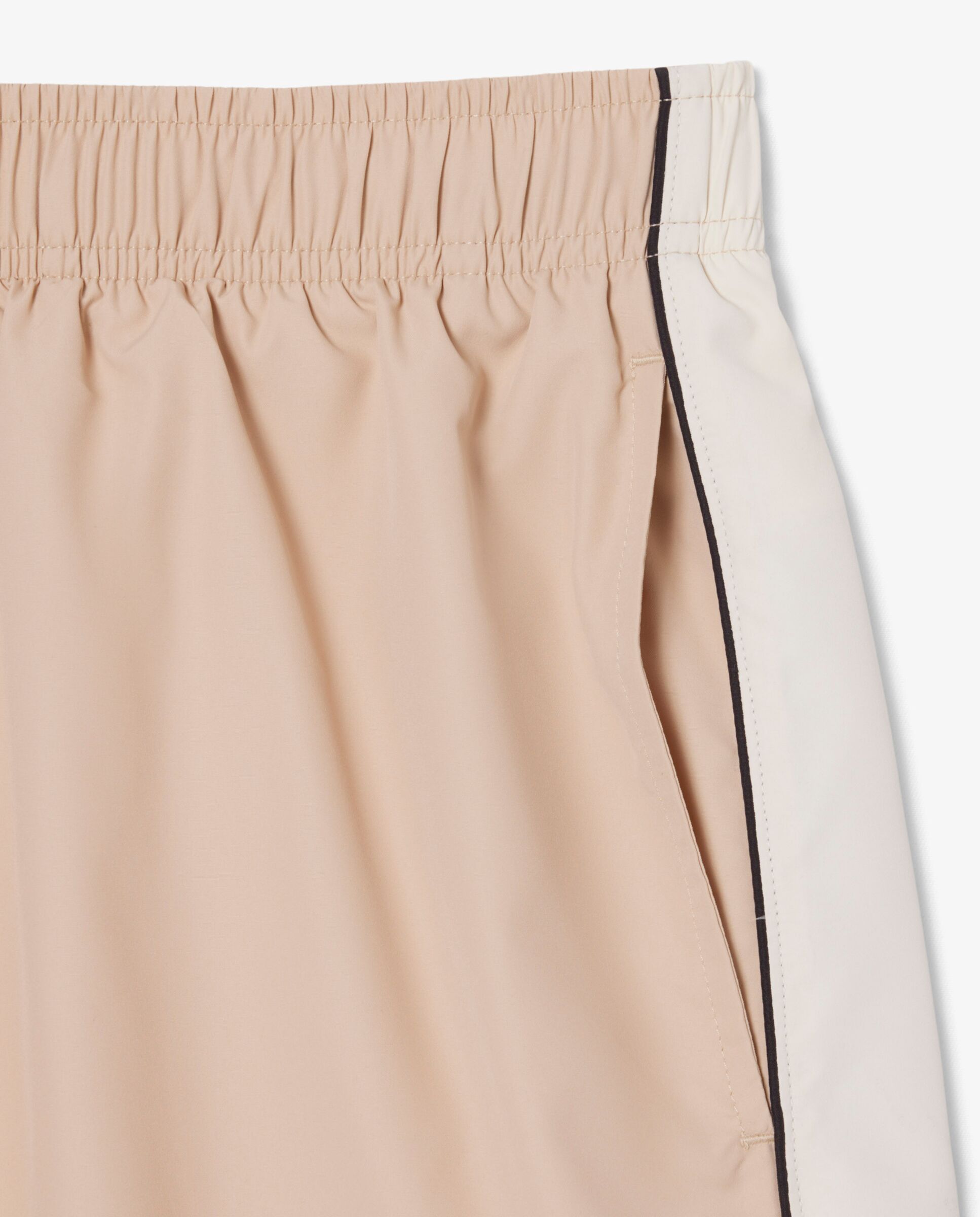 Bañadores boxer de hombre de poliéster - Lacoste - Beige Beige-5