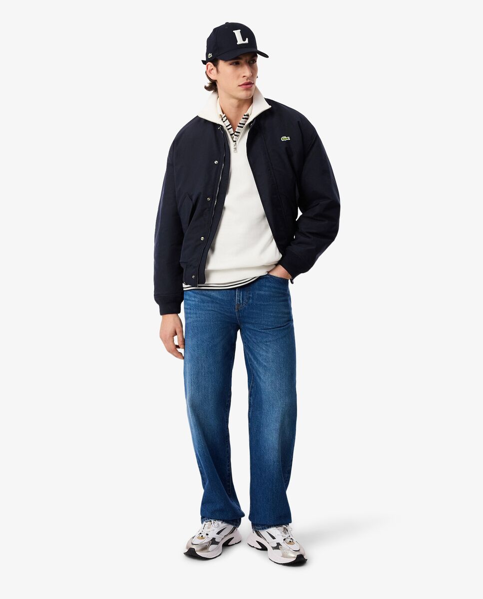 Bomber de hombre resistente al agua - Lacoste - Azul marino Azul marino-4