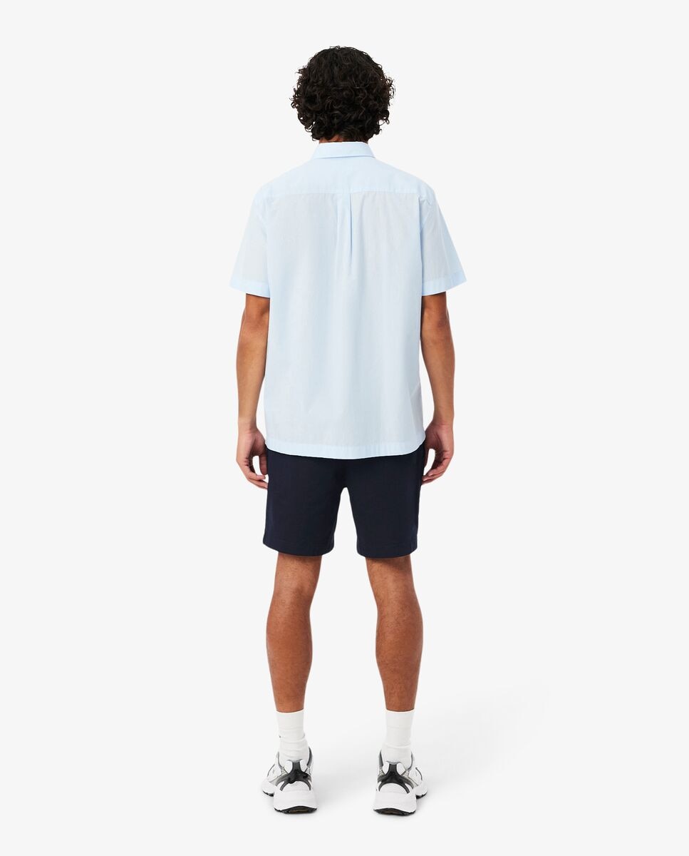 Bermuda de hombre de corte regular de algodón elástico en azul - Lacoste - Azul marino Azul marino-2