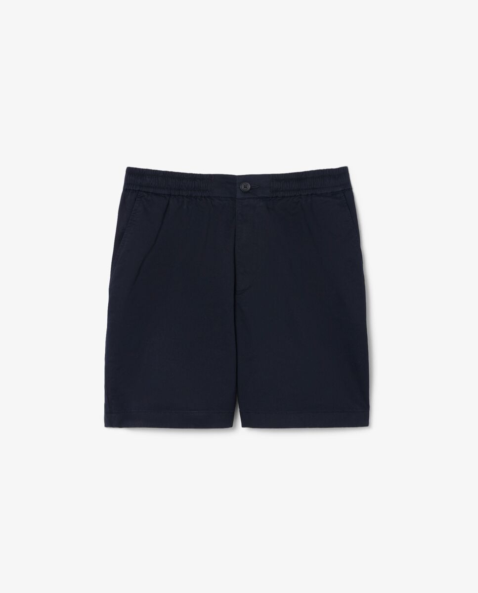 Bermuda de hombre de corte regular de algodón elástico en azul - Lacoste - Azul marino Azul marino-5