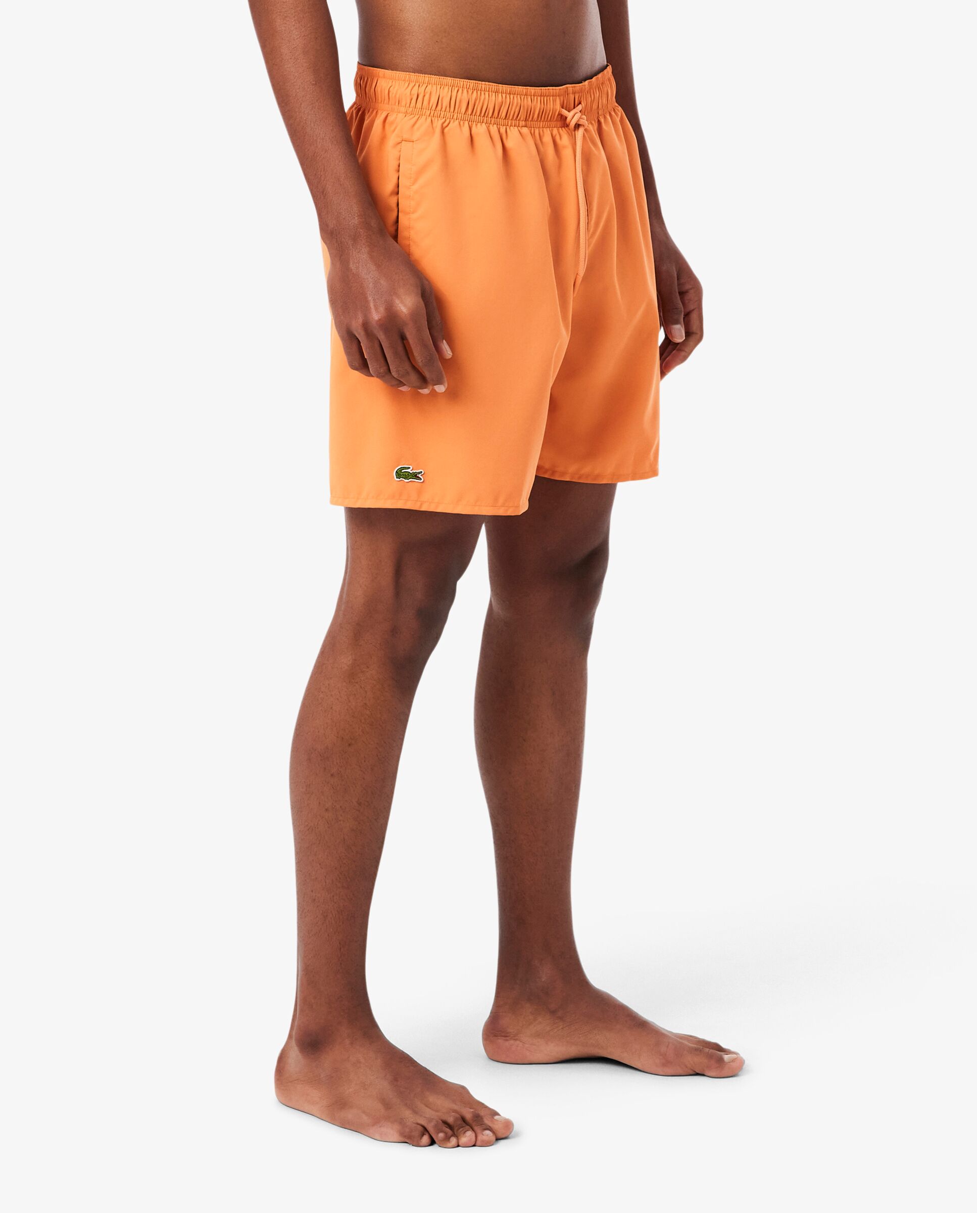 Bañadores Boxer de largo medio de hombre - Lacoste - Naranja Naranja-3