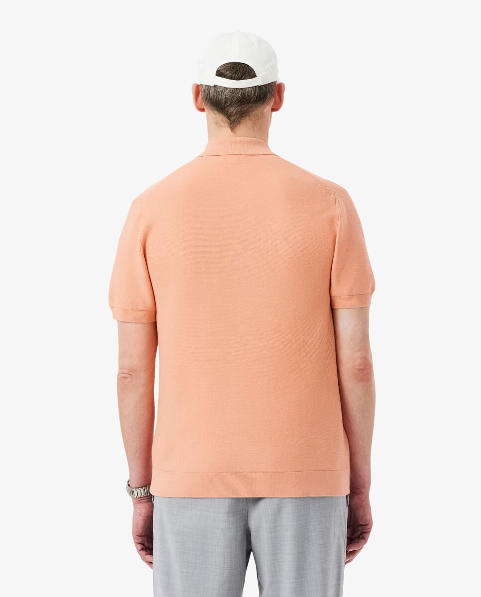 Camiseta de hombre de Manga corta - Lacoste - Naranja claro Naranja claro-2