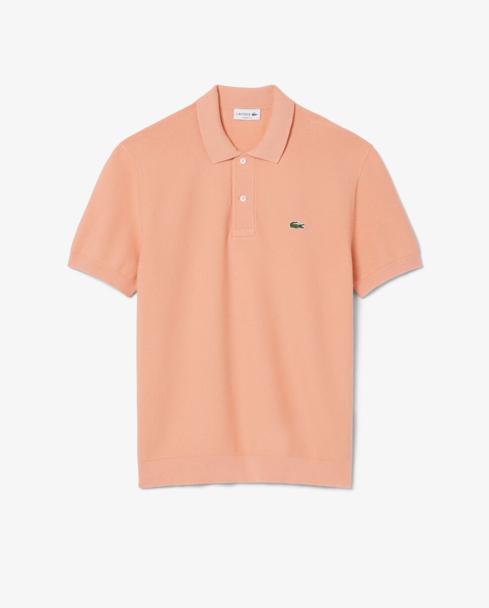 Camiseta de hombre de Manga corta - Lacoste - Naranja claro Naranja claro-5