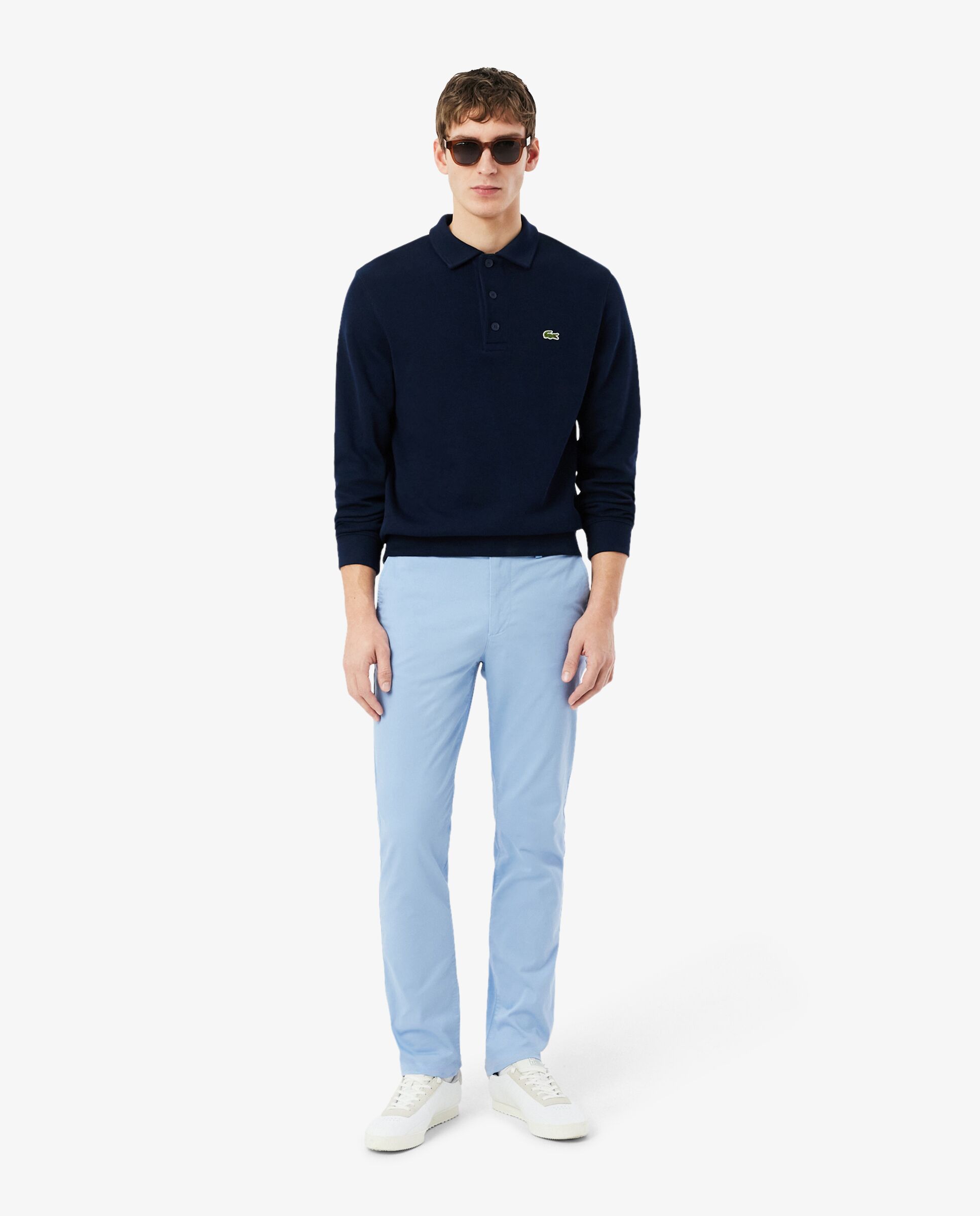 Pantalones joggers de hombre de corte ajustado - Lacoste - Azul claro Azul claro-1