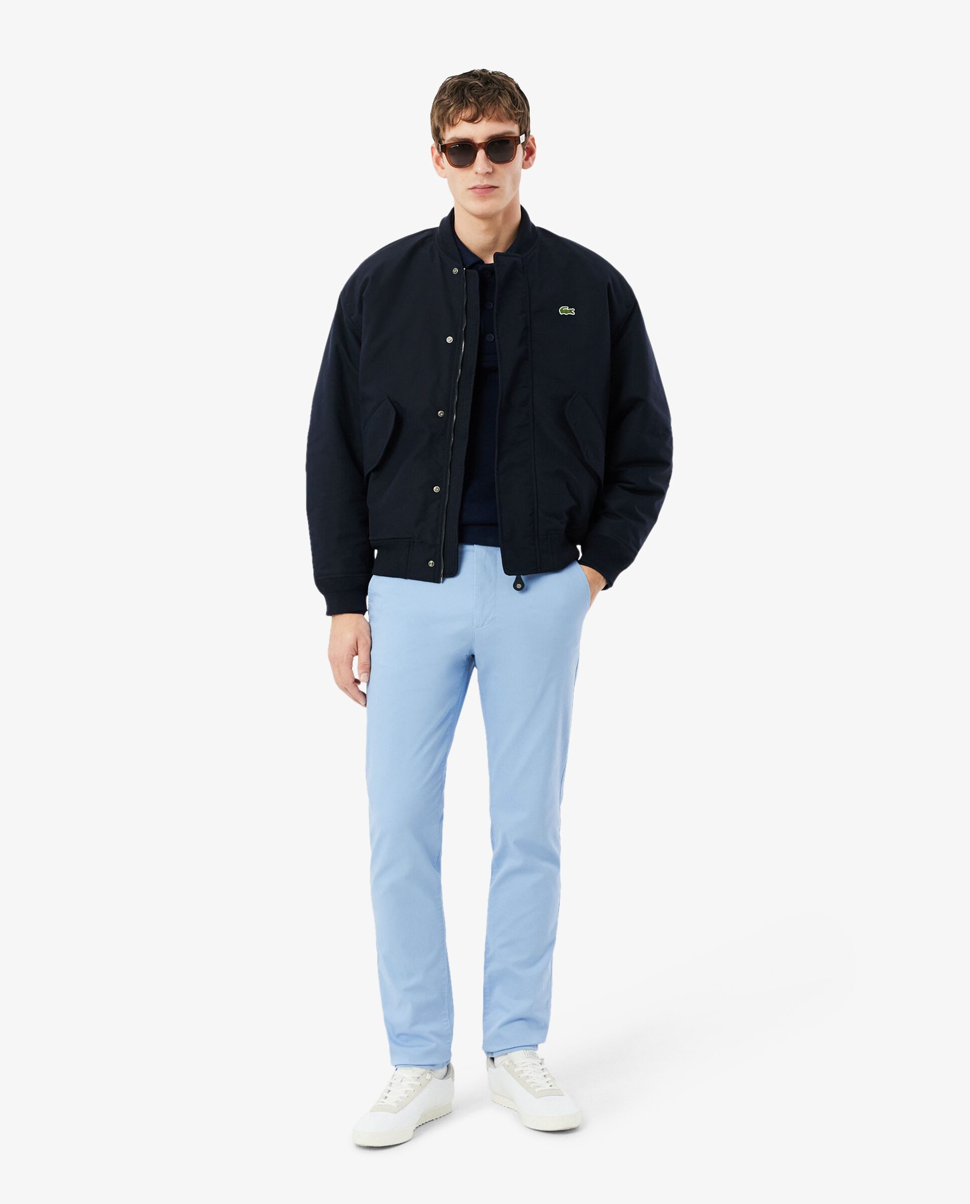 Pantalones joggers de hombre de corte ajustado - Lacoste - Azul claro Azul claro-4