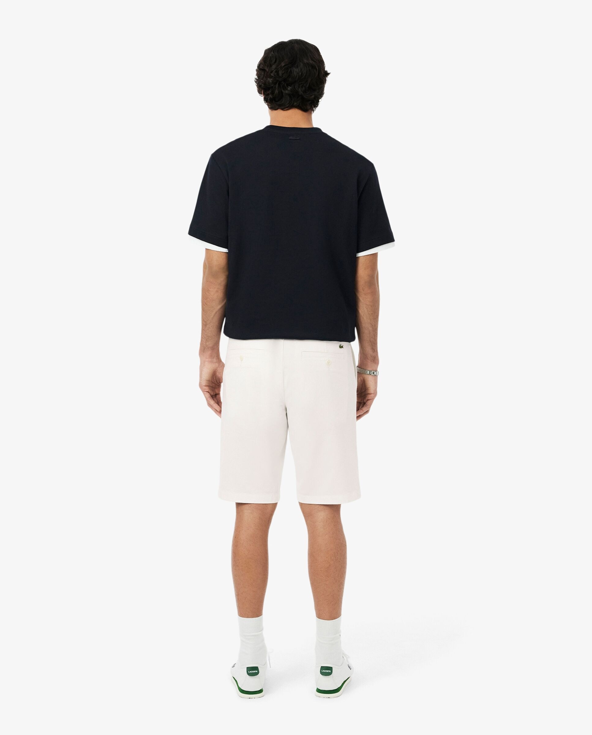 Pantalones cortos chinos de hombre - Lacoste - Blanco Blanco-2