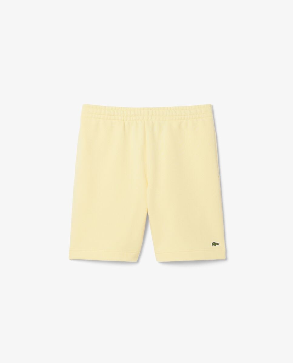 Bermudas de hombre en felpa - Lacoste - Amarillo Amarillo-5