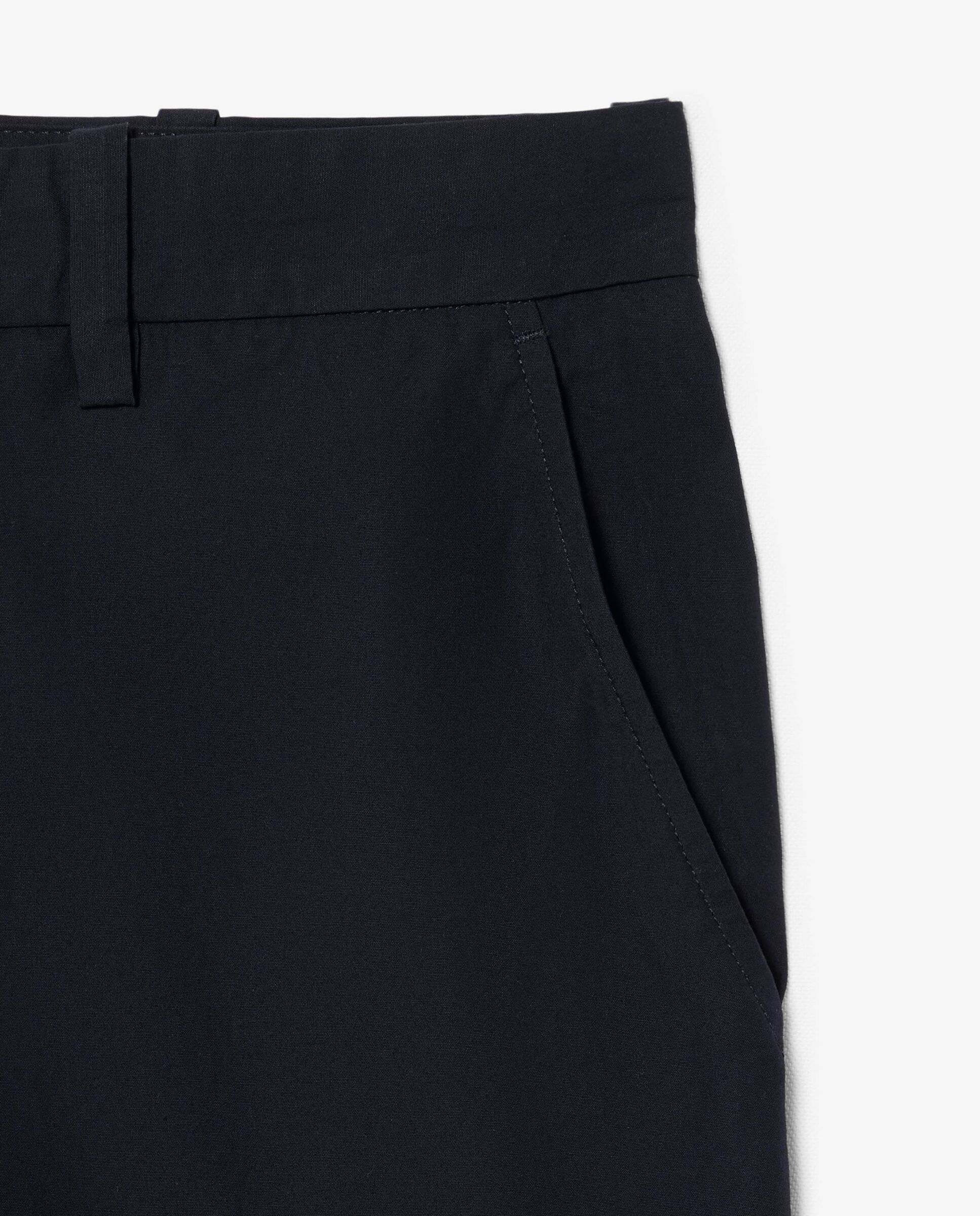 Pantalón de hombre chino de corte regular de sarga de algodón en marrón - Lacoste - Azul marino Azul marino-5