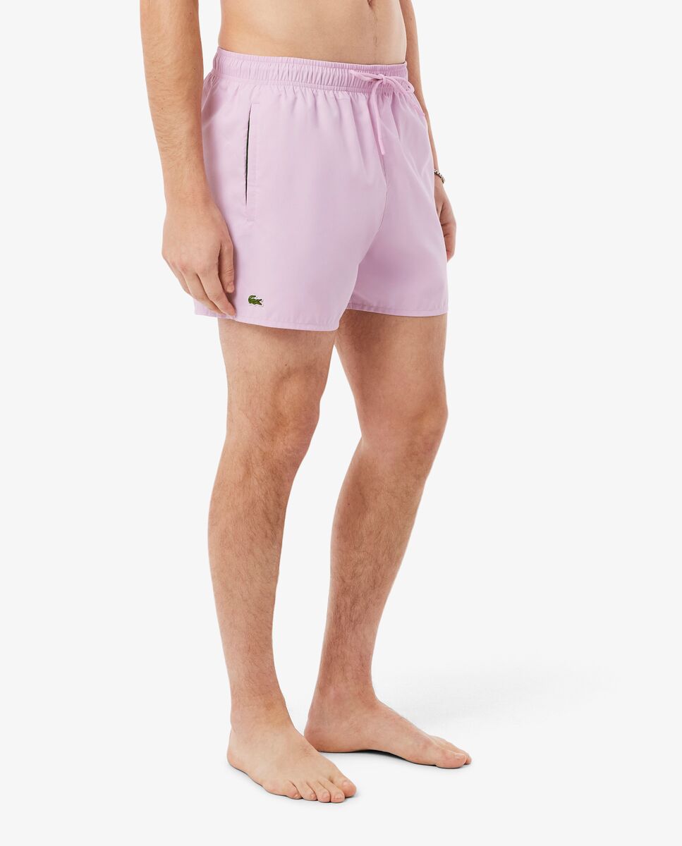 Bañadores Boxer de hombre de poliéster - Rosa pastel Rosa pastel-3