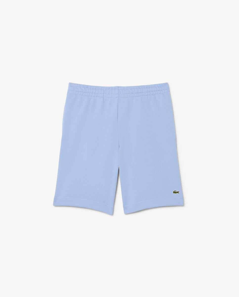 Pantalón de hombre corto de felpa de corte regular - Lacoste - Azul claro Azul claro-5