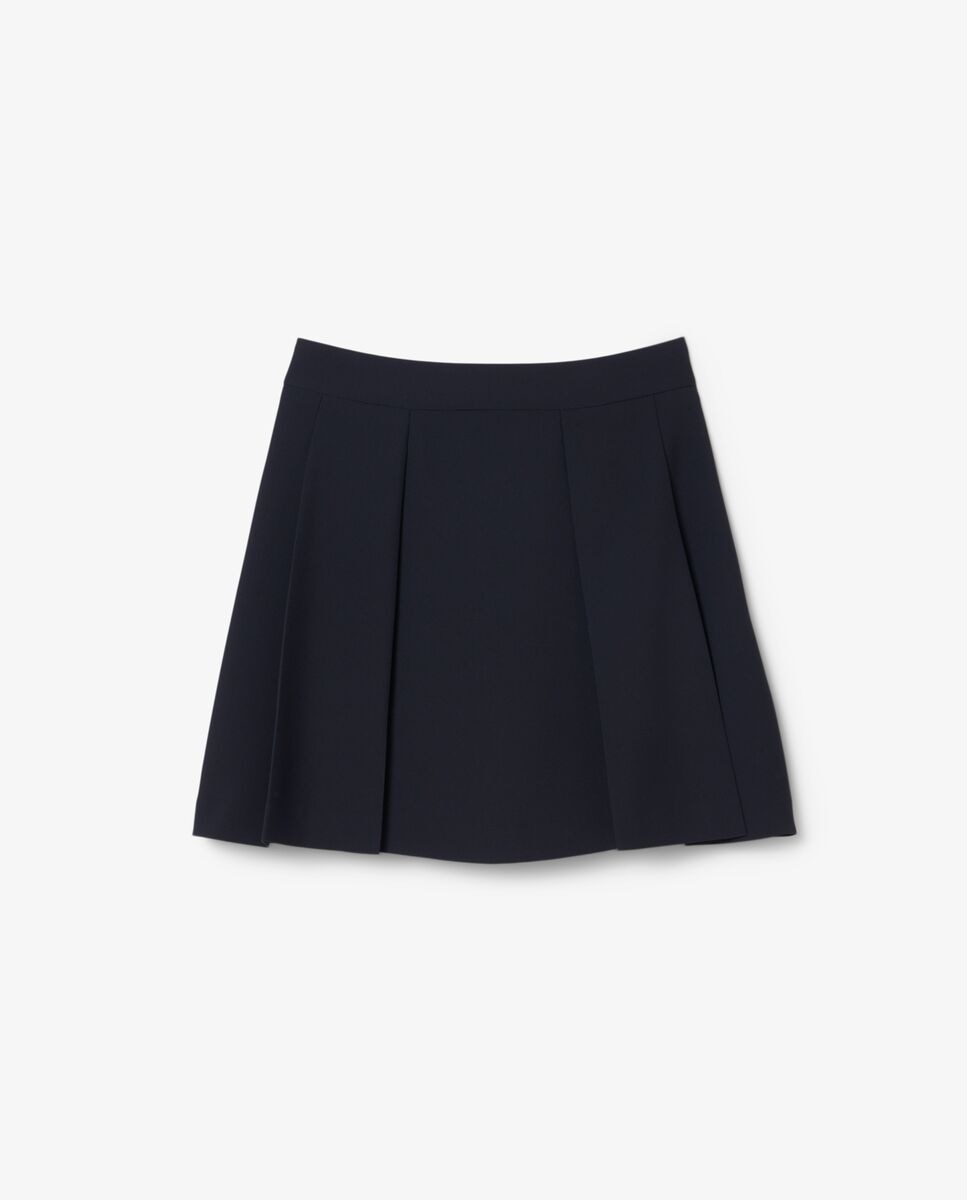 Falda corta plisada vaporosa - Lacoste - Azul marino Azul marino-6