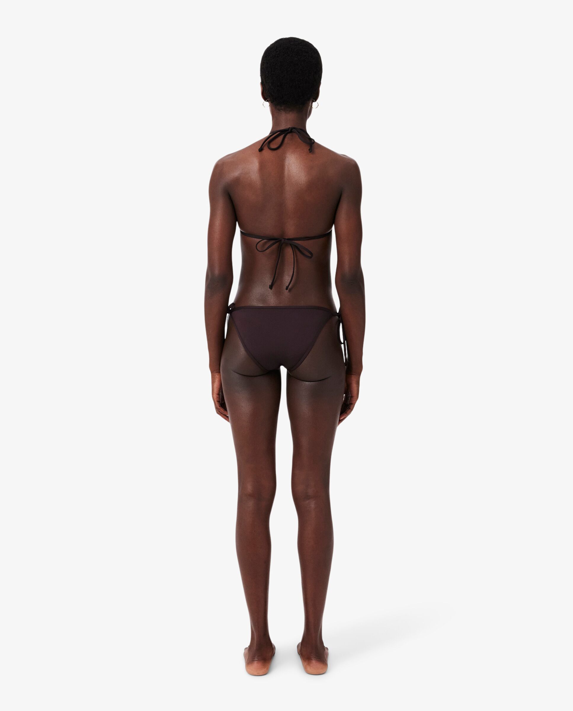 Braguitas de mujer de baño - Lacoste - Marrón Marrón-2