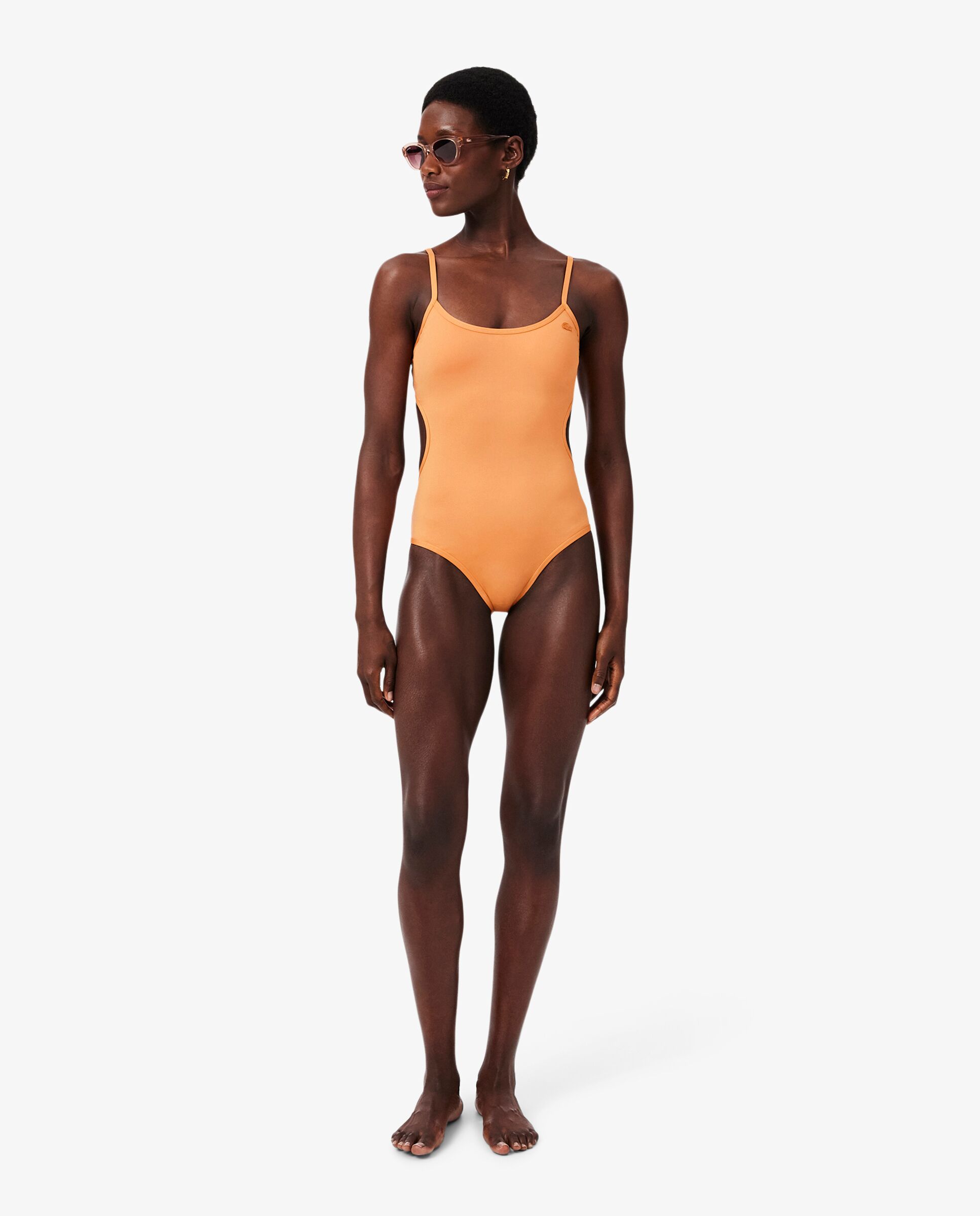 Imagen 0 de Bañador de mujer entero Naranja