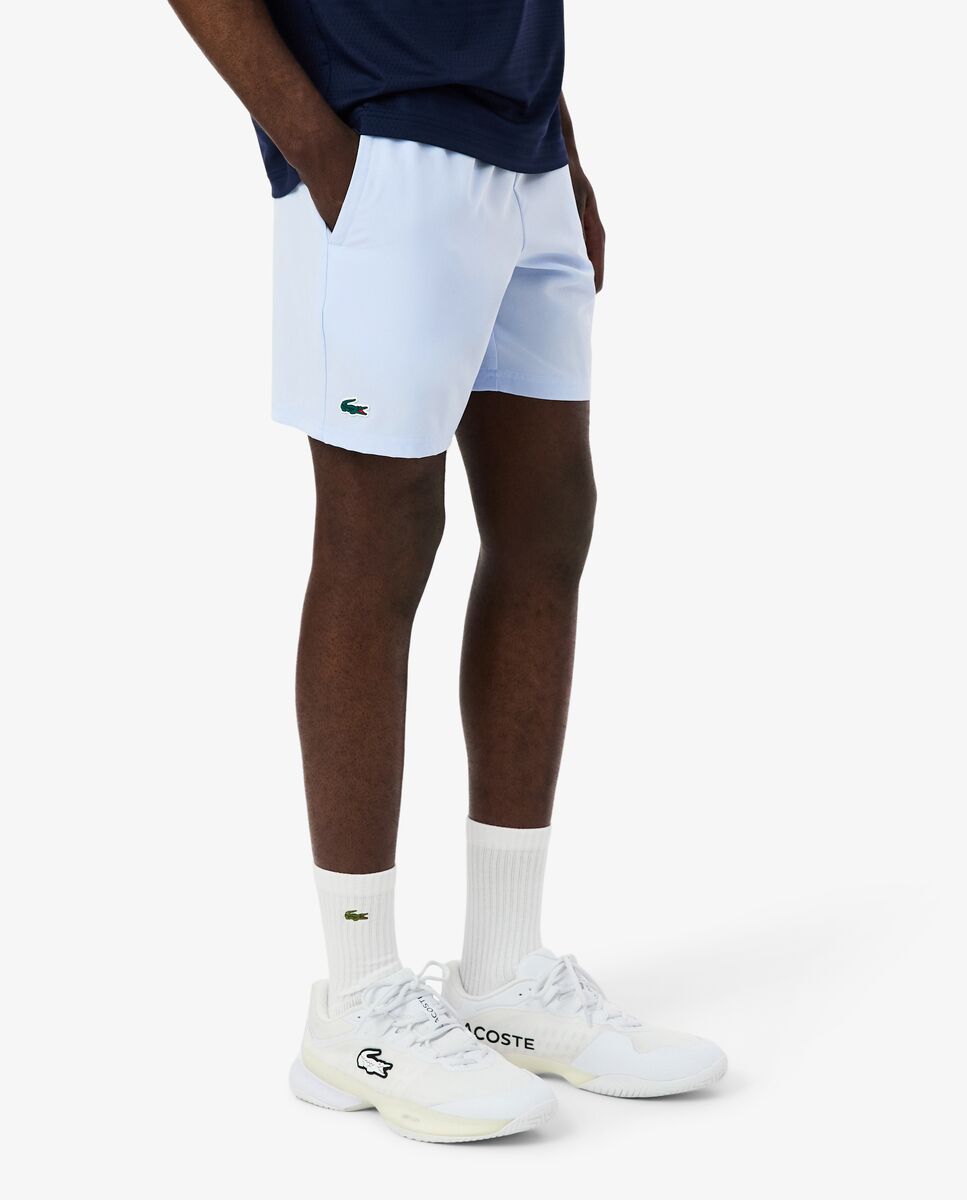 Pantalones Cortos de Tenis de Homjbre Lacoste - Azul claro Azul claro-3