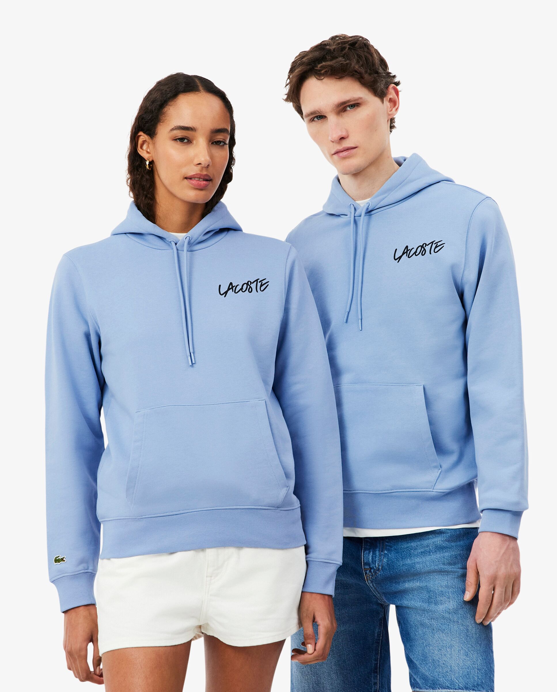 Imagen 0 de Sudaderas con capucha de hombre Azul claro