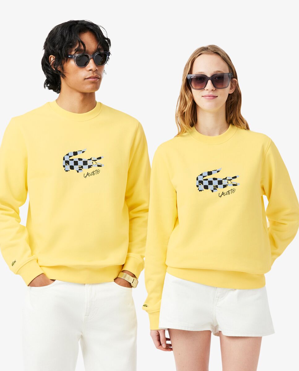 Imagen 0 de Sudaderas sin capucha de hombre Amarillo