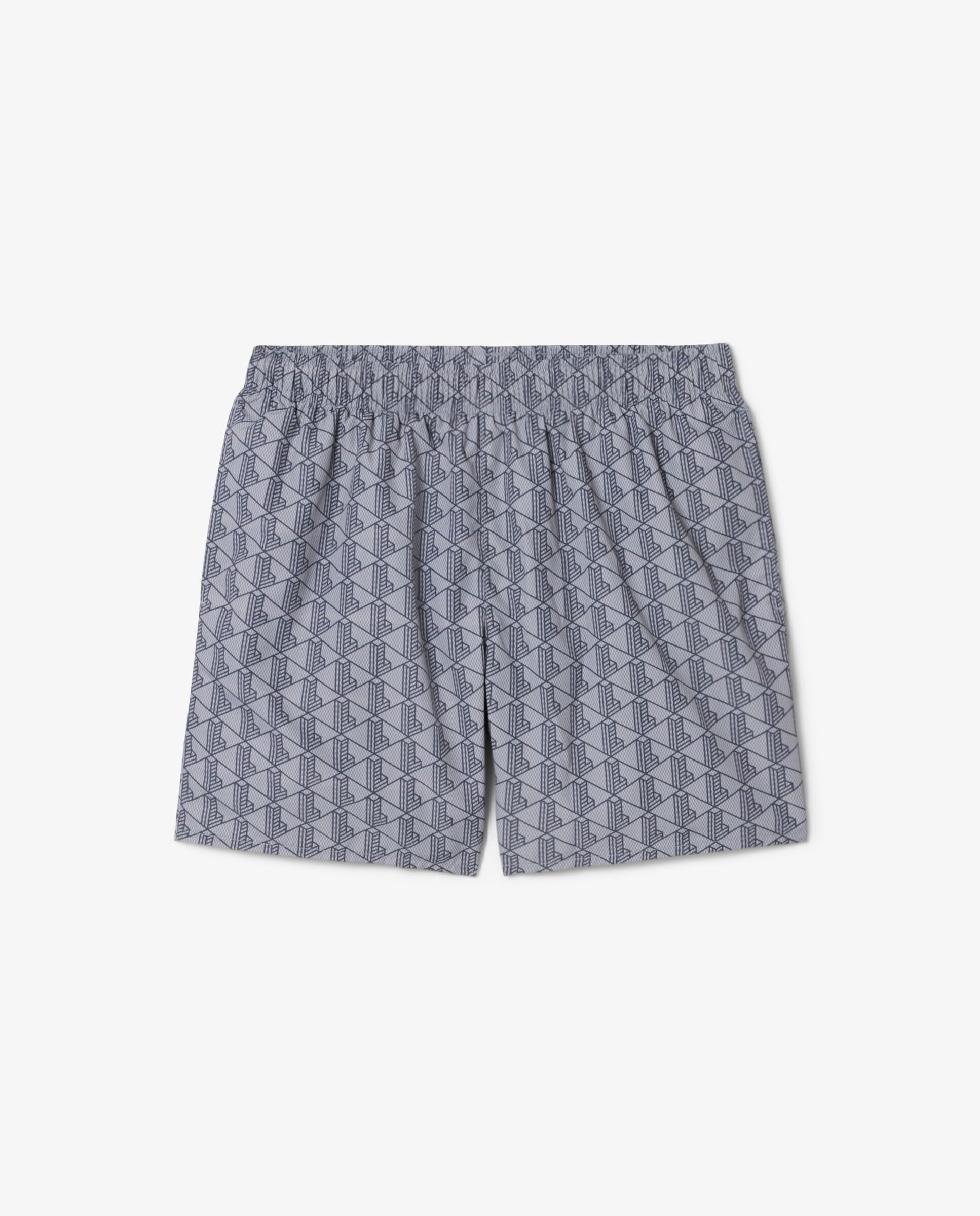 Bañadores boxer de hombre con estampado - Lacoste - Gris Gris-6