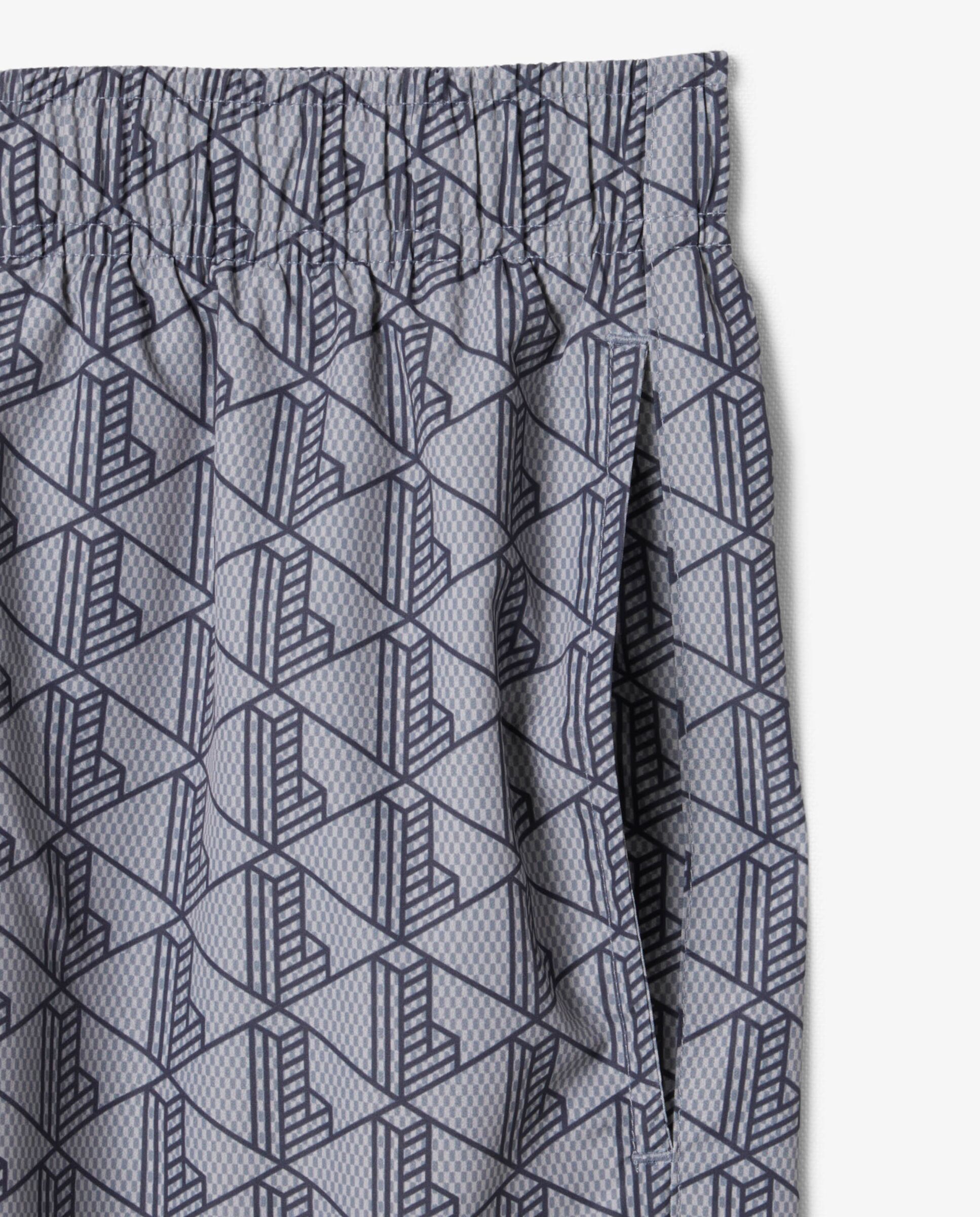 Bañadores boxer de hombre con estampado - Lacoste - Gris Gris-5