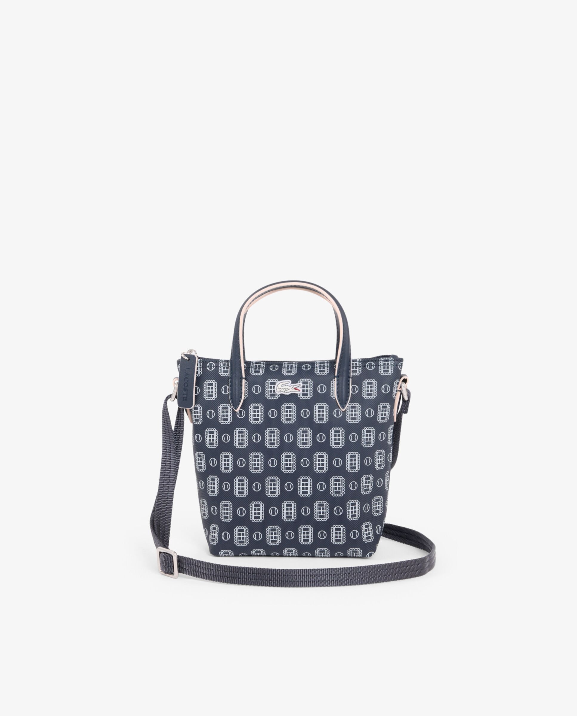 Bolso de mujer tote mini concept en marine sombre farine - Lacoste - Rosa Rosa-1