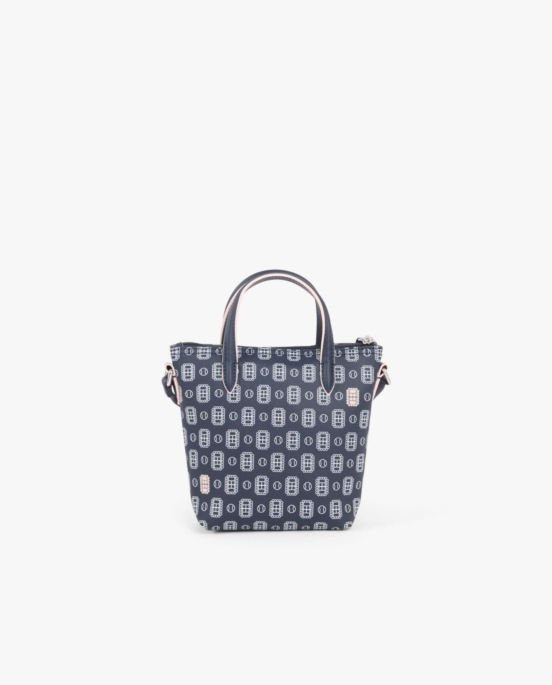 Bolso de mujer tote mini concept en marine sombre farine - Lacoste - Rosa Rosa-4