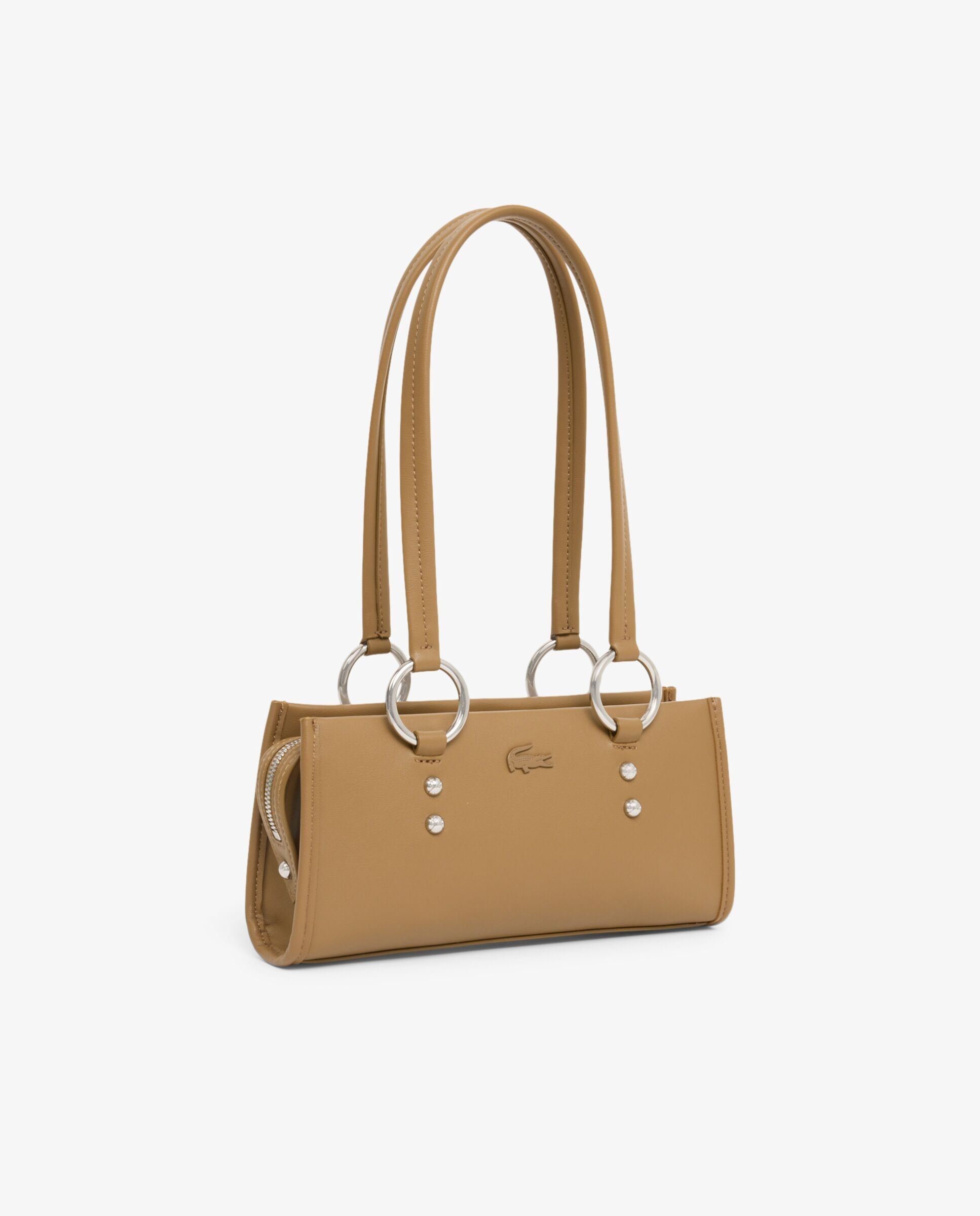 Bolso de mujer para llevar al hombro celys en negro - Lacoste - Beige Beige-2