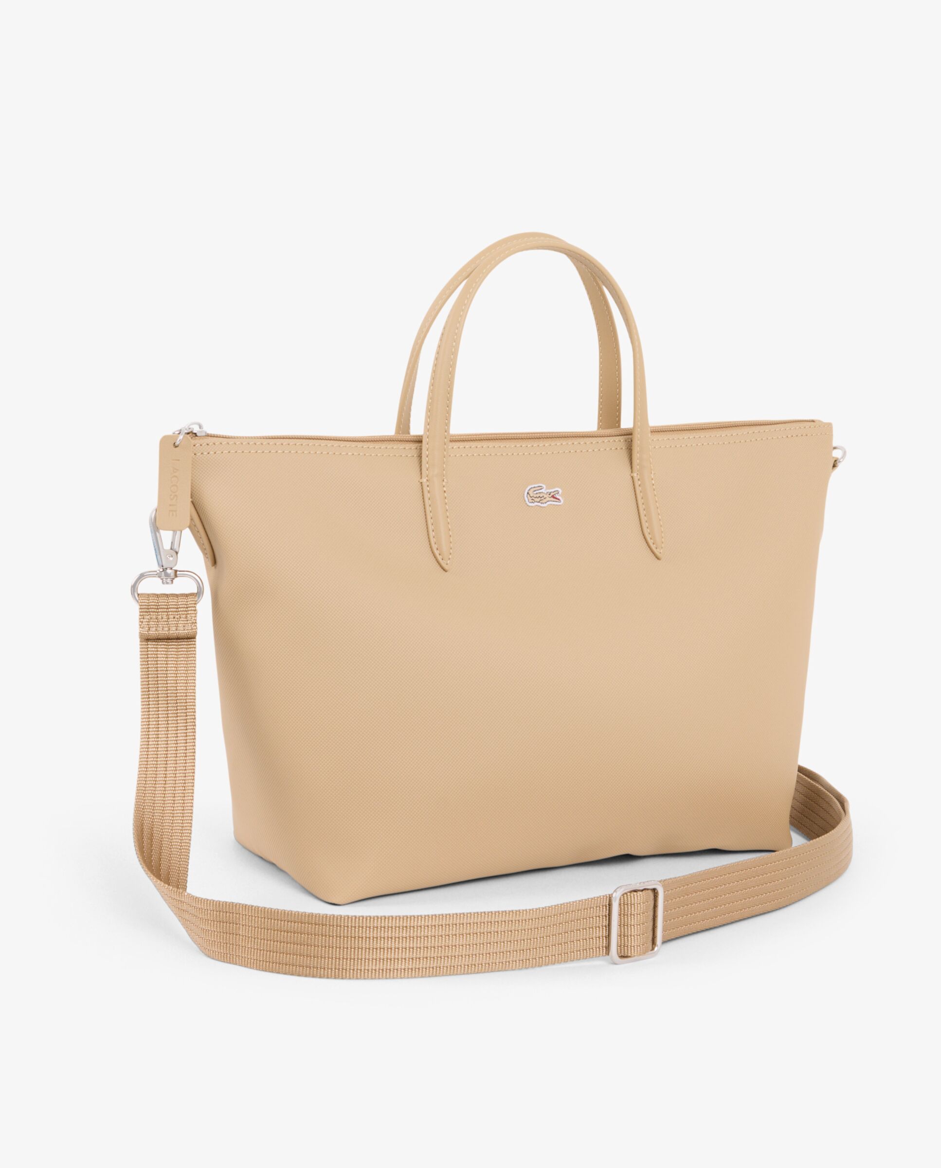Bolso de mujer tote pequeño en azul - Lacoste - Beige Beige-2