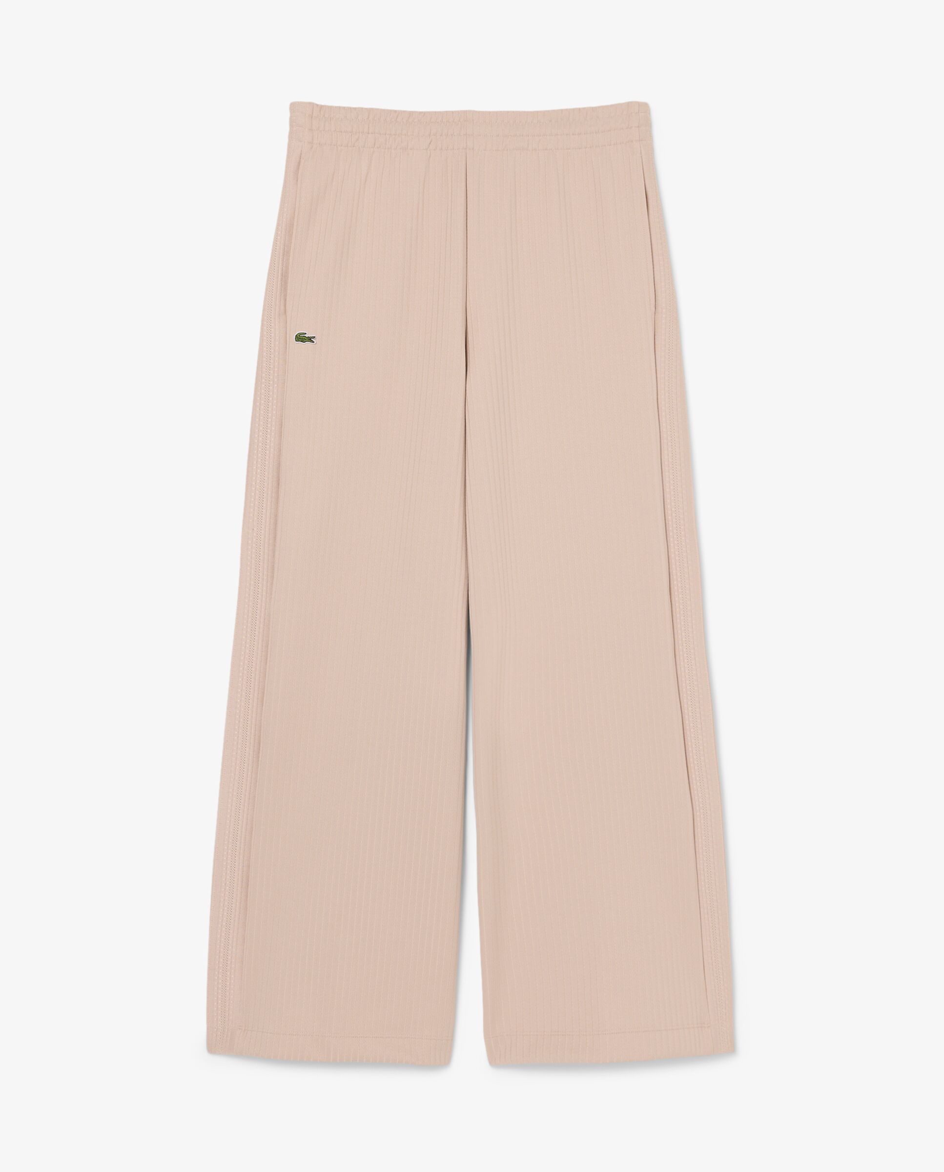 Pantalón de mujer de chándal de fabricación francesa en marrón - Lacoste - Beige Beige-6