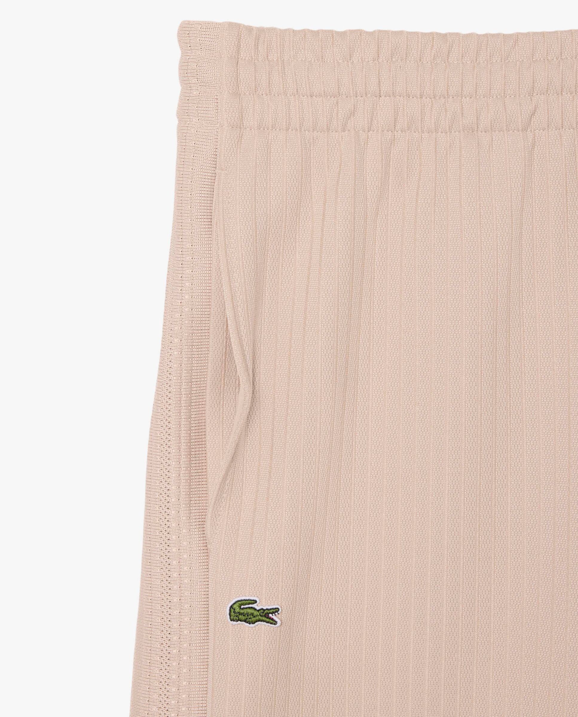 Pantalón de mujer de chándal de fabricación francesa en marrón - Lacoste - Beige Beige-5