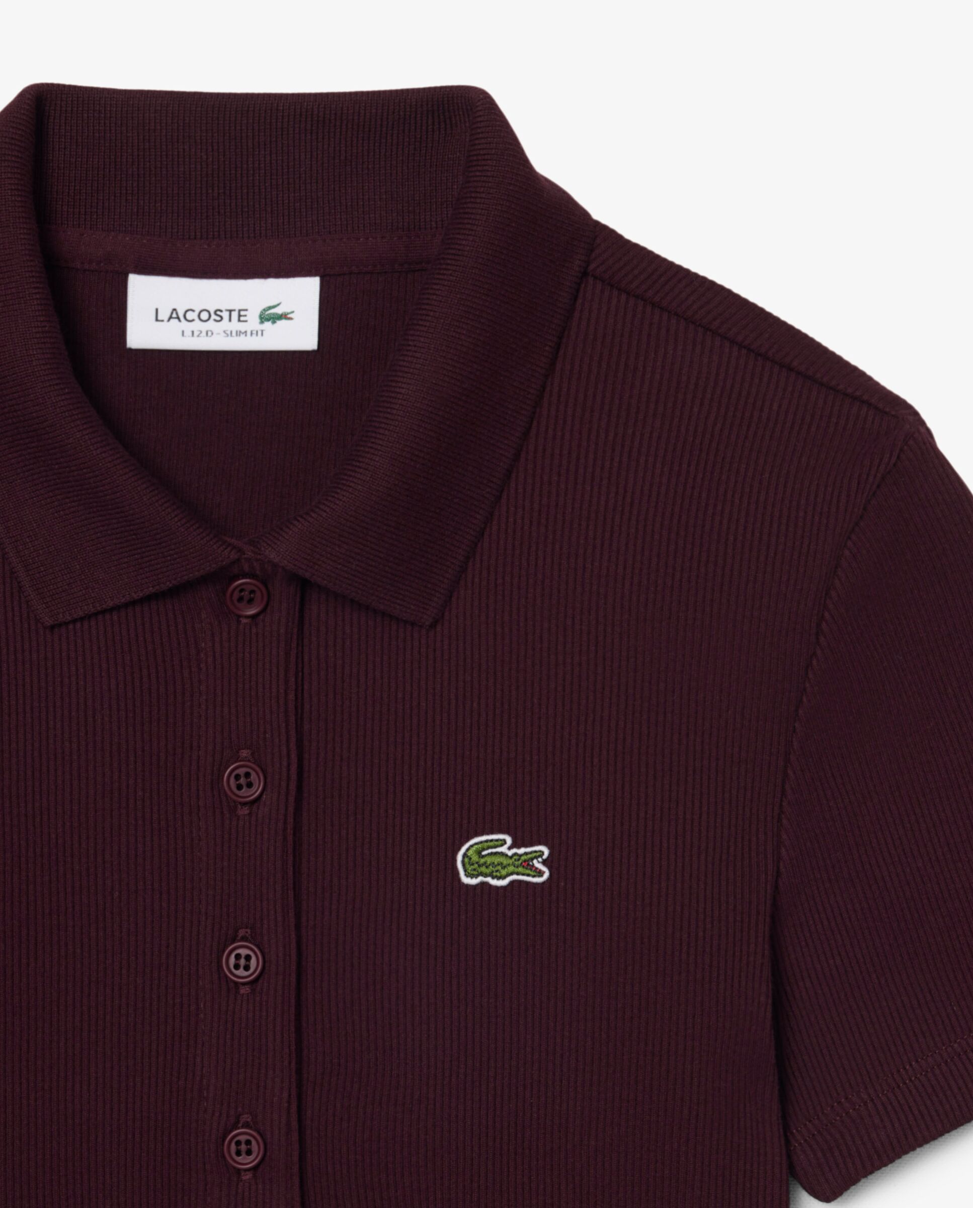 Polo de mujer de manga corta - Lacoste - Marrón Marrón-5