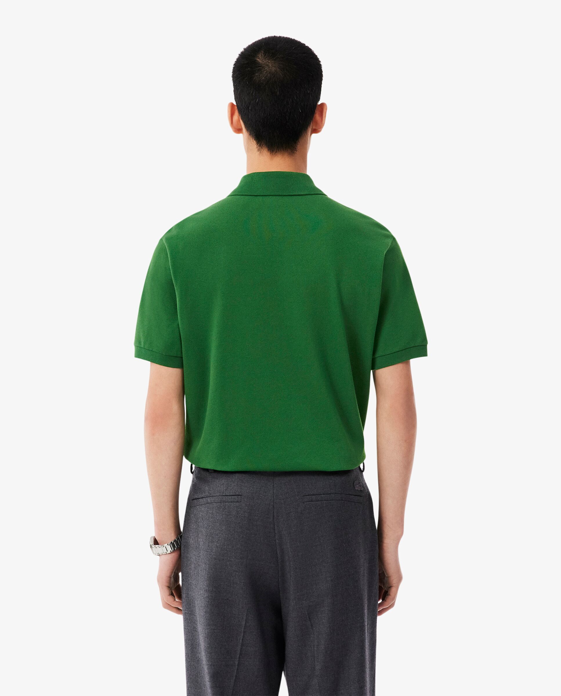 Polo de hombre original de corte clásico de manga corta - Lacoste - Esmeralda Esmeralda-2