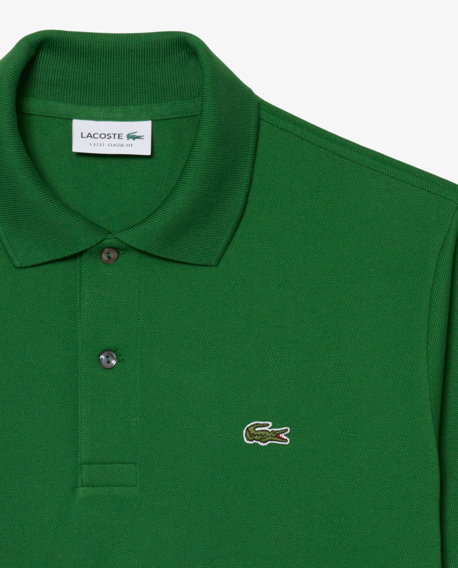 Polo de hombre original de corte clásico de manga corta - Lacoste - Esmeralda Esmeralda-5