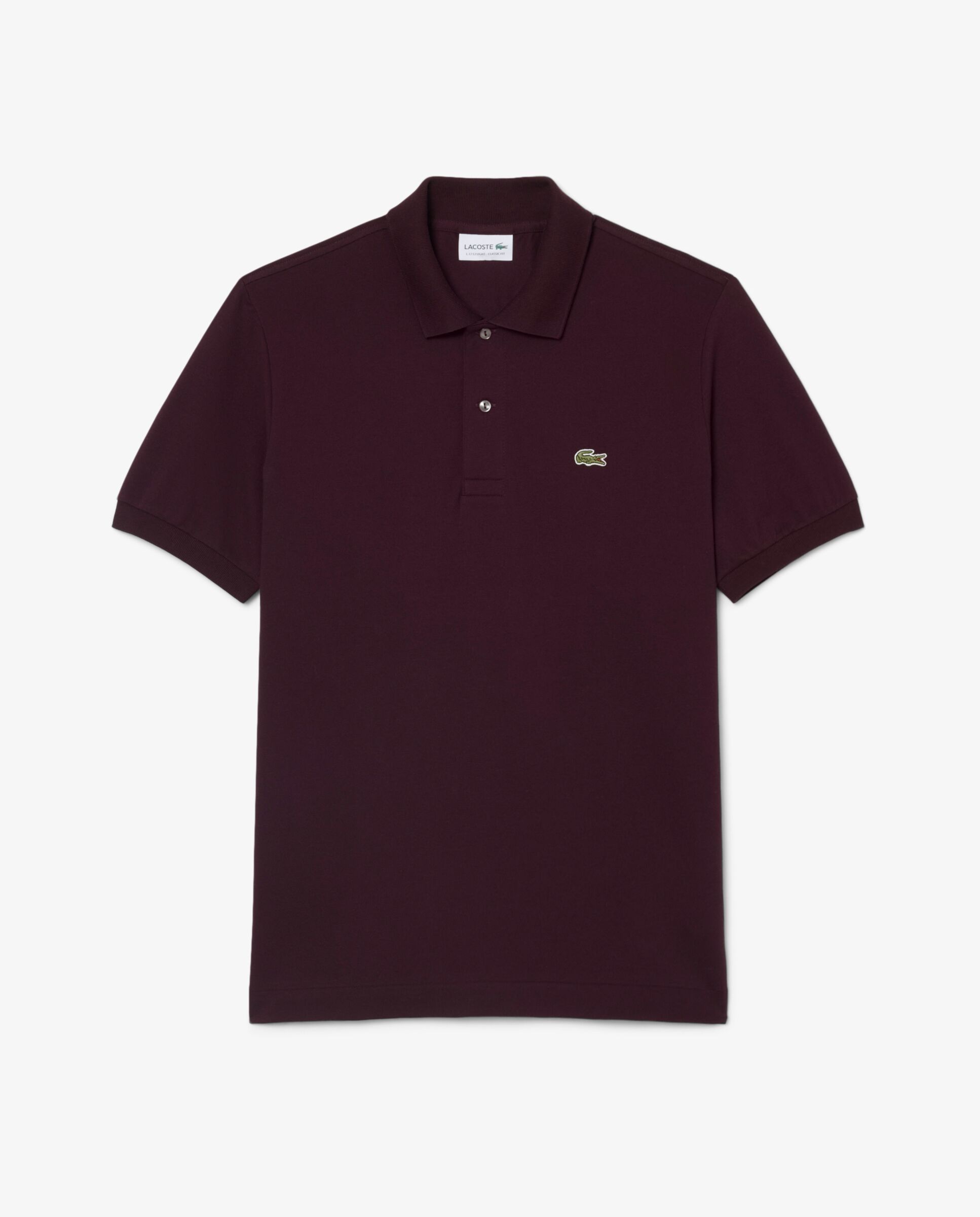 Polo de hombre de corte clásico de manga corta - Lacoste - Marrón oscuro Marrón oscuro-6