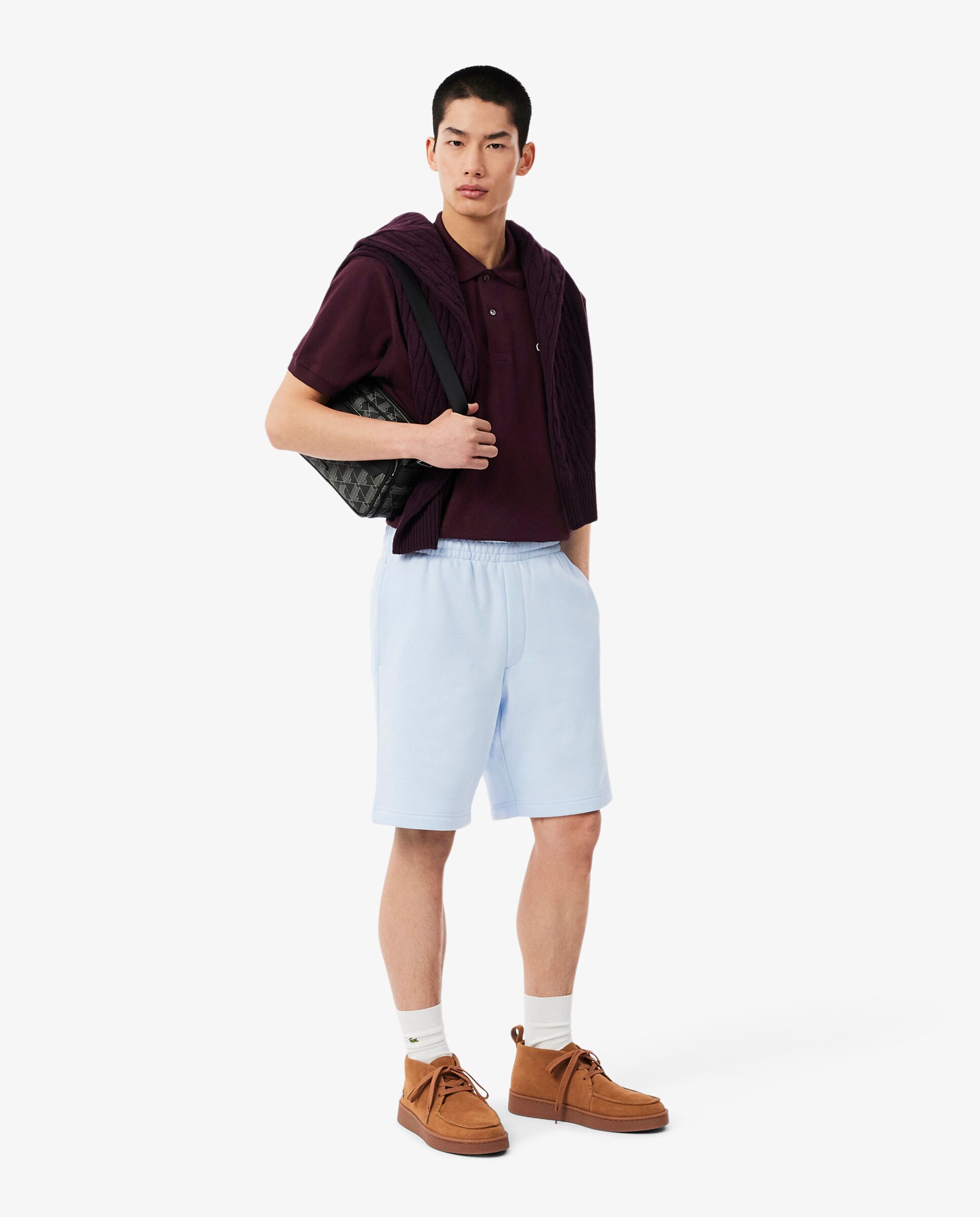 Polo de hombre original de corte clásico de manga corta - Lacoste - Marrón Marrón-4