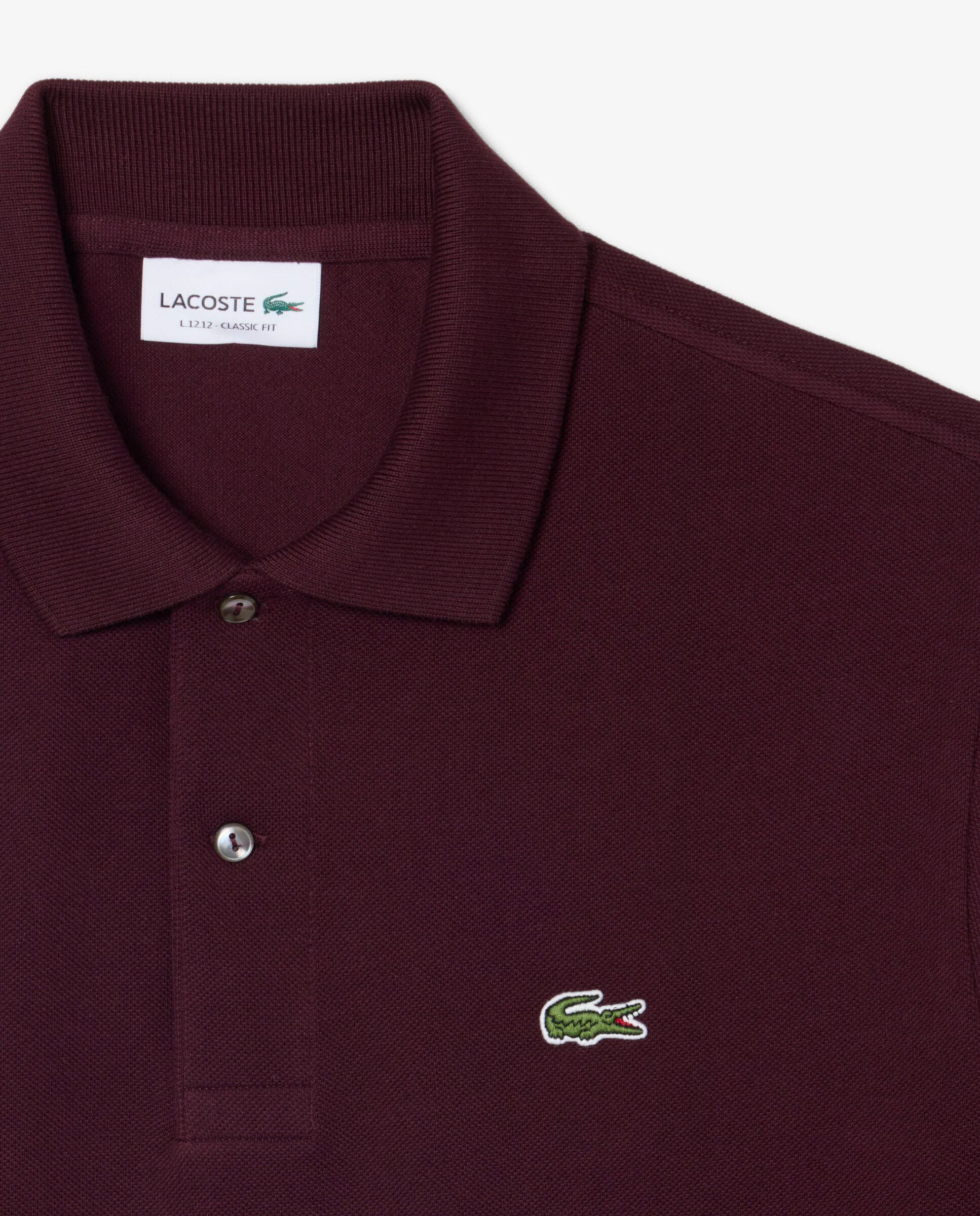 Polo de hombre original de corte clásico de manga corta - Lacoste - Marrón Marrón-5
