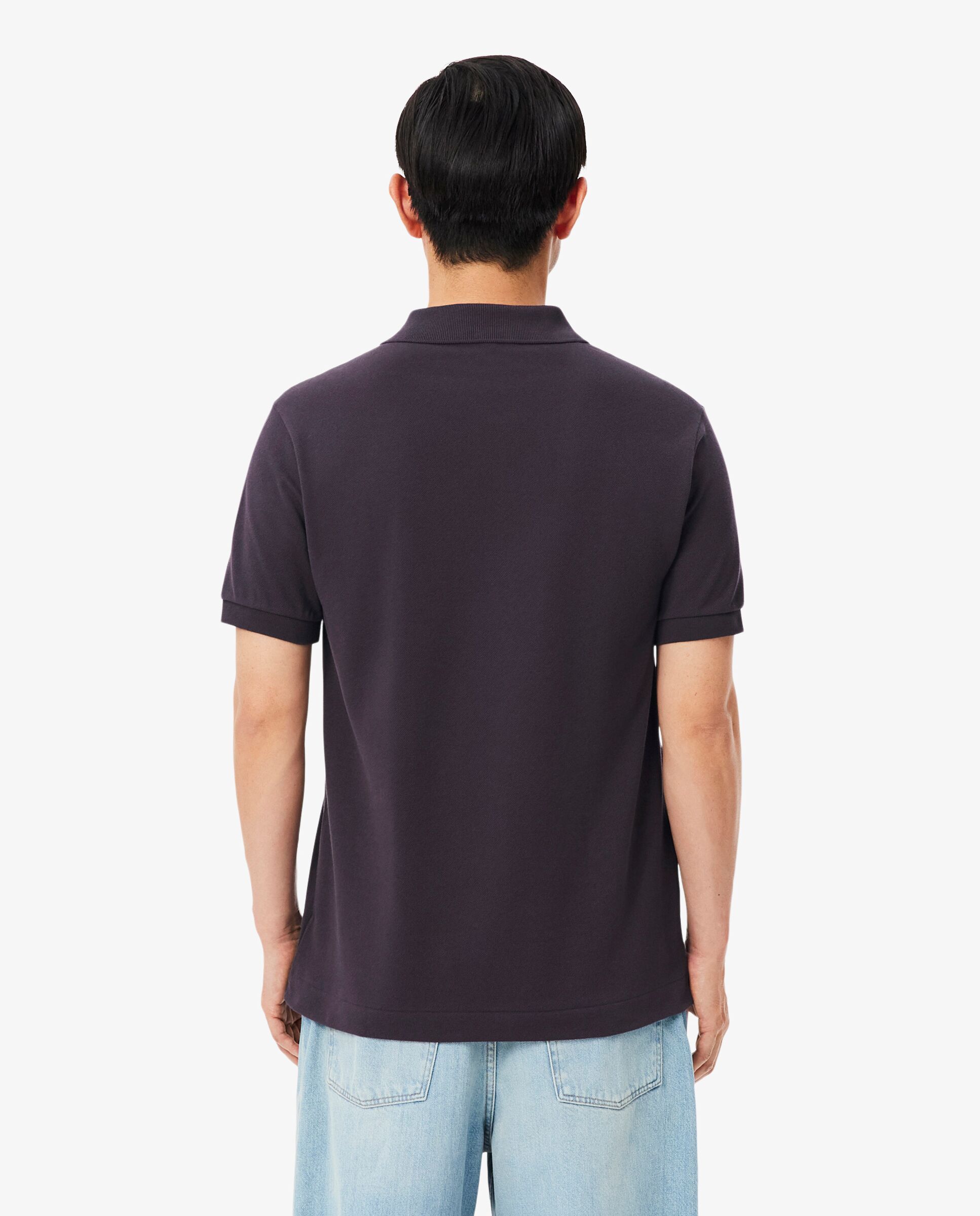Polo de hombre original de corte clásico de manga corta - Lacoste - Vino Vino-2