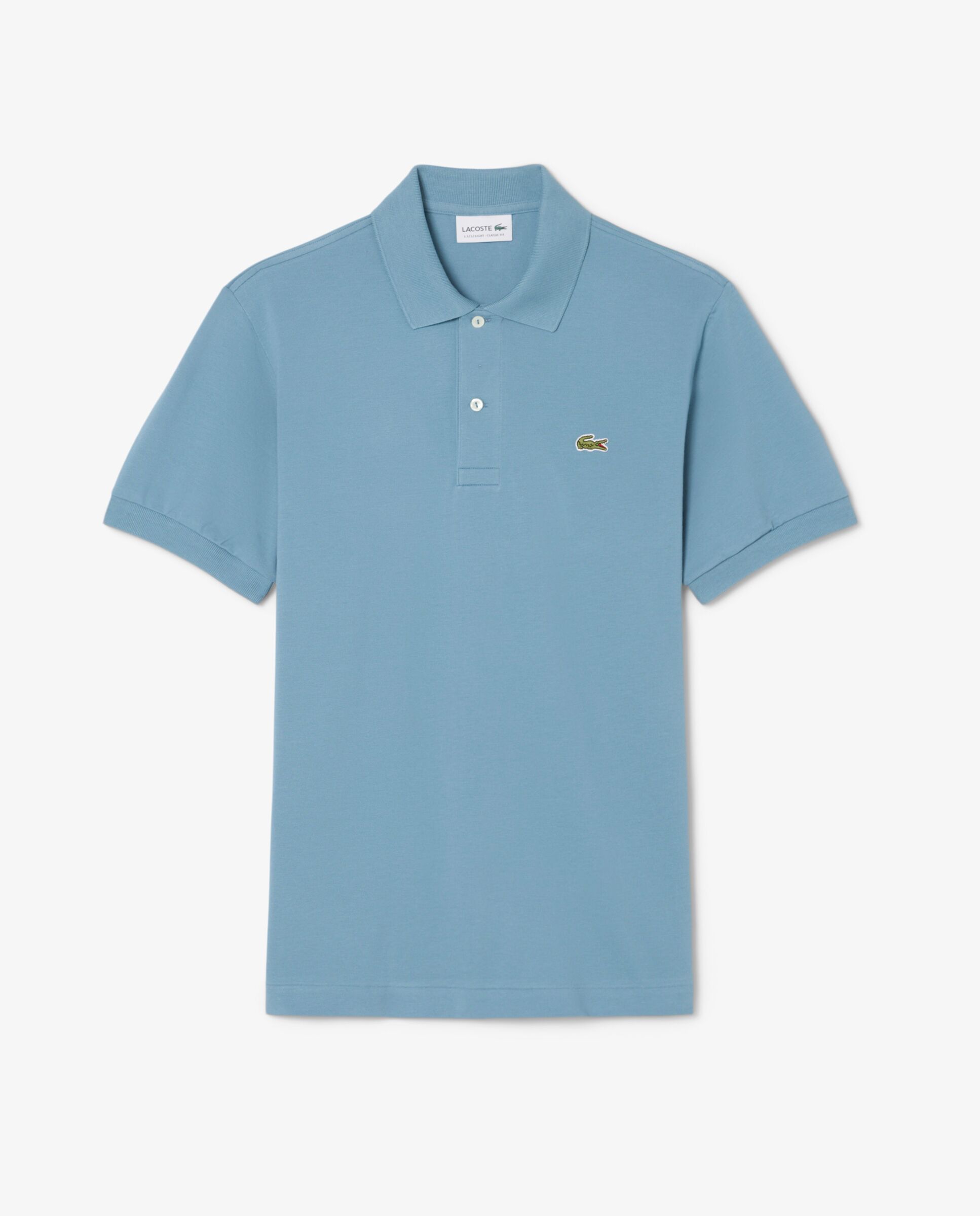 Polo de hombre de corte clásico LIGHT de manga corta - Lacoste - Azul anticuario Azul anticuario-5