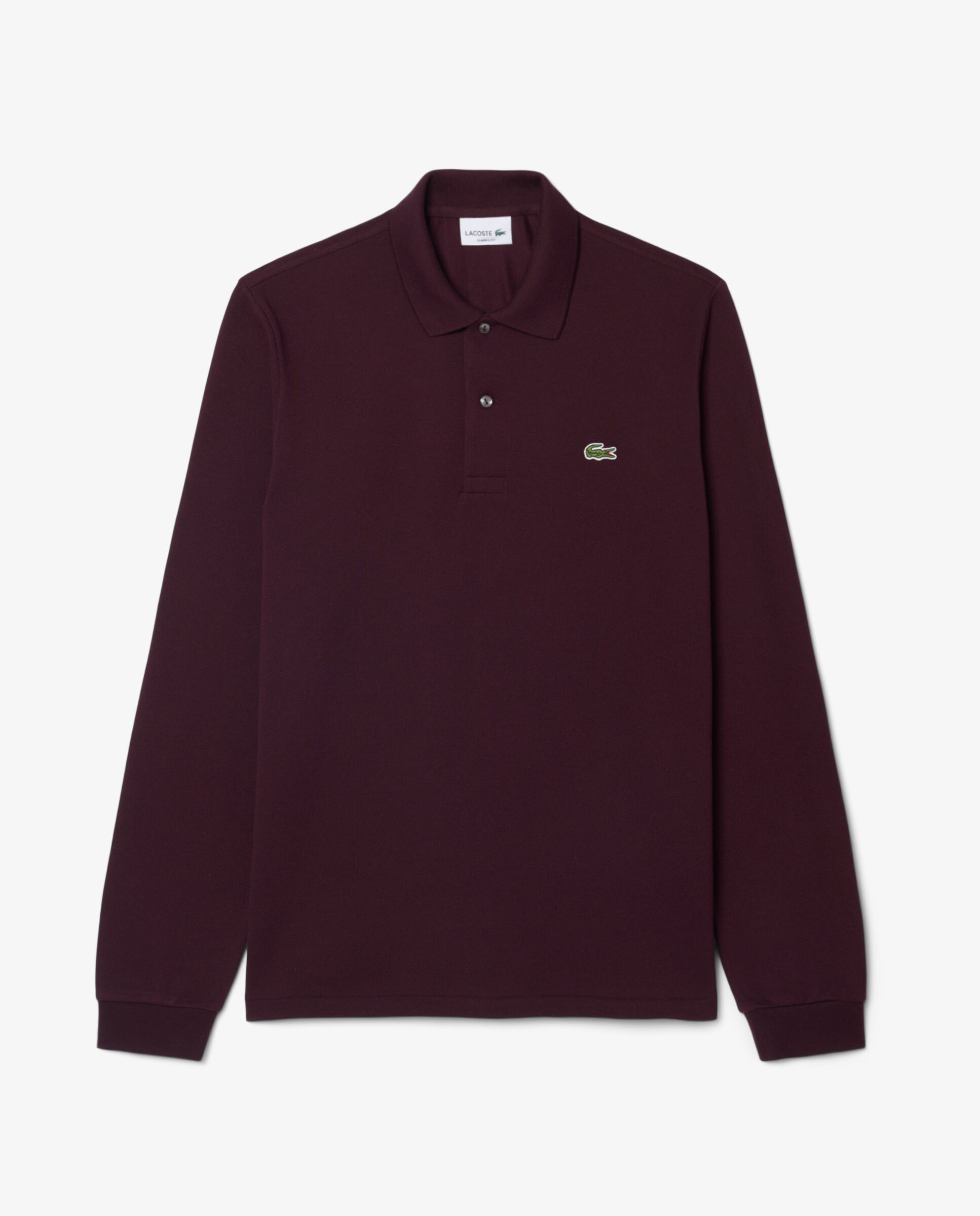 Polo de hombre de corte clásico de manga larga - Lacoste - Marrón Marrón-6