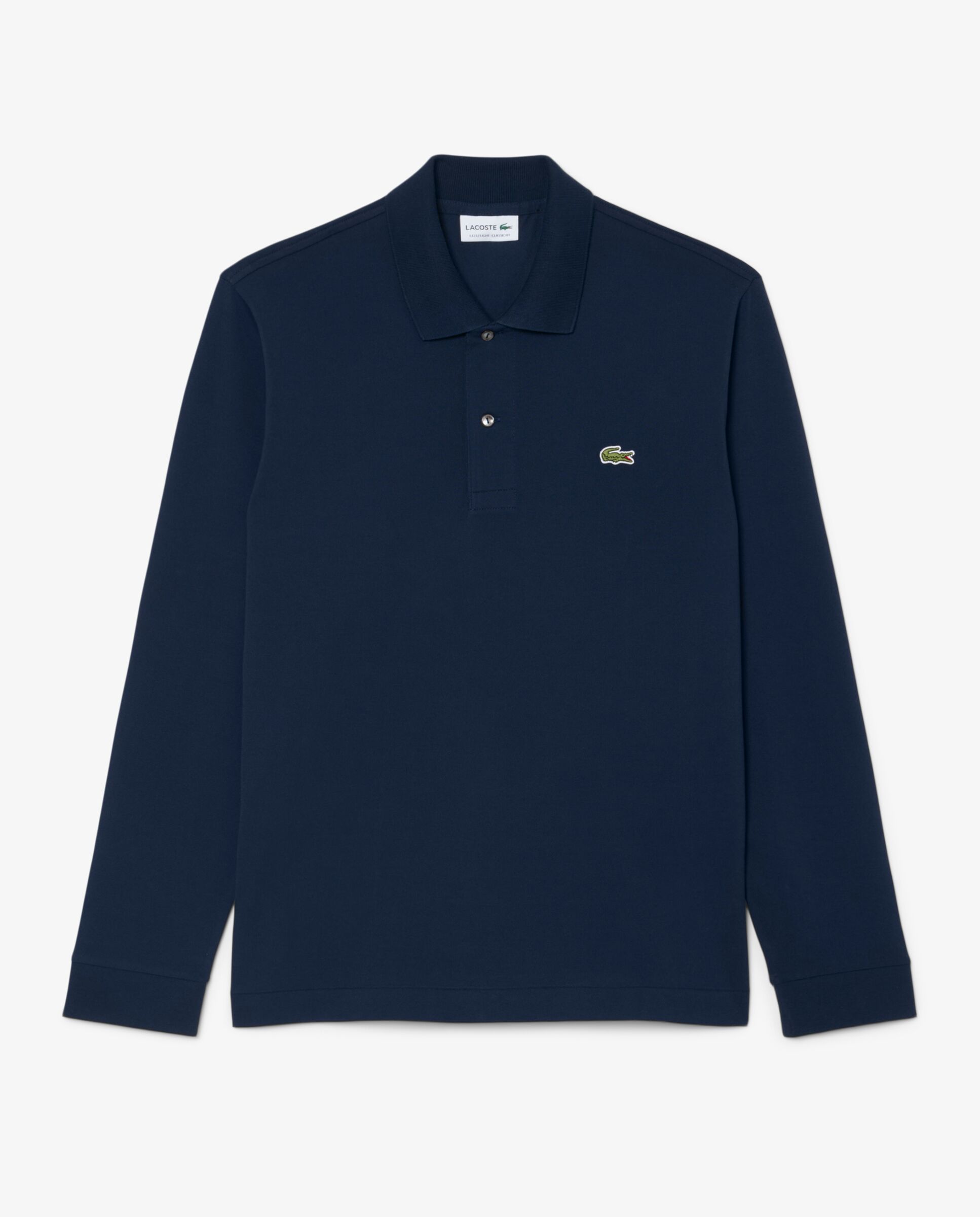 Polo de hombre de manga larga light de corte clásico en verde - Lacoste - Azul marino Azul marino-6