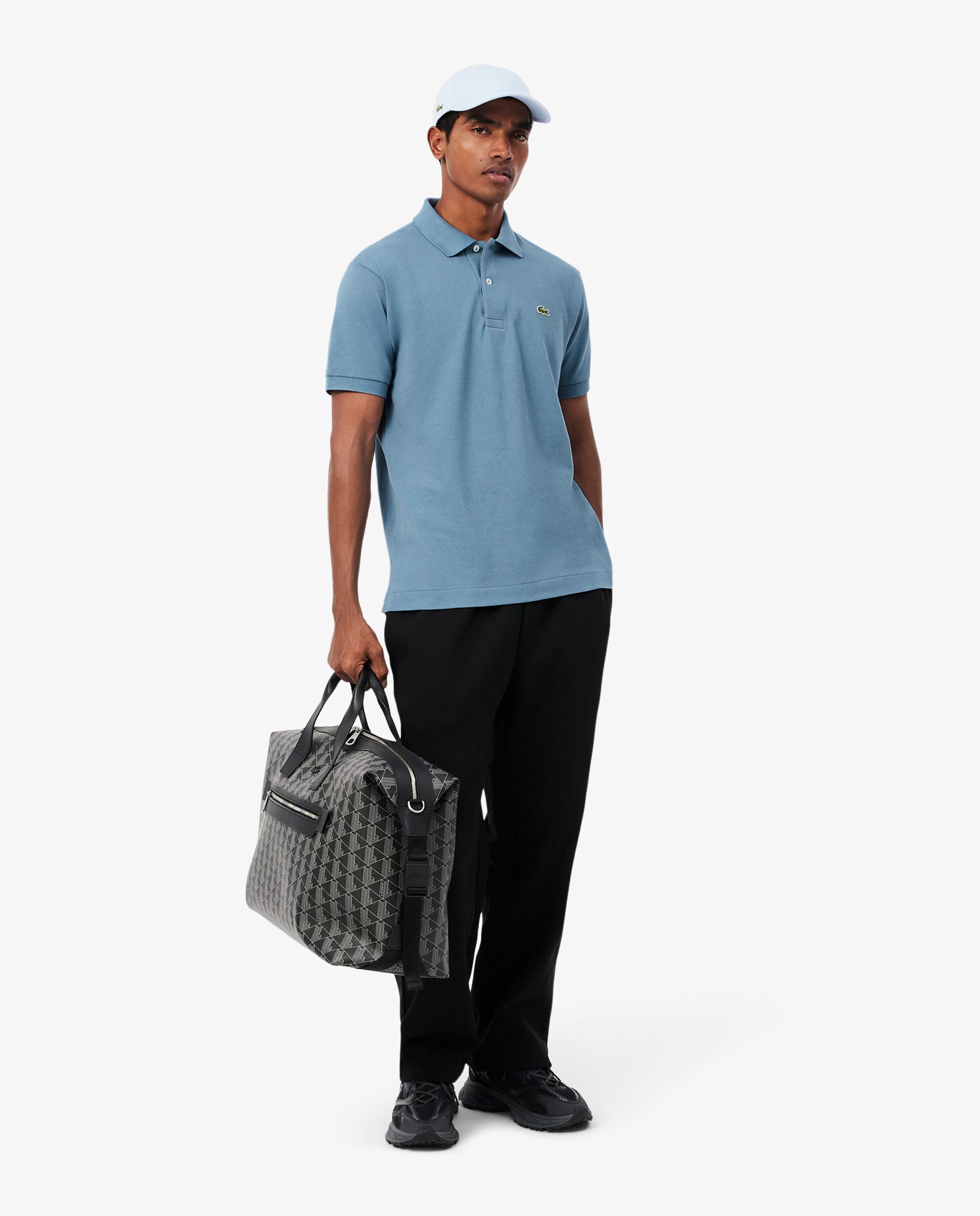 Polo de hombre original de corte clásico de manga corta - Lacoste - Zafiro Zafiro-4