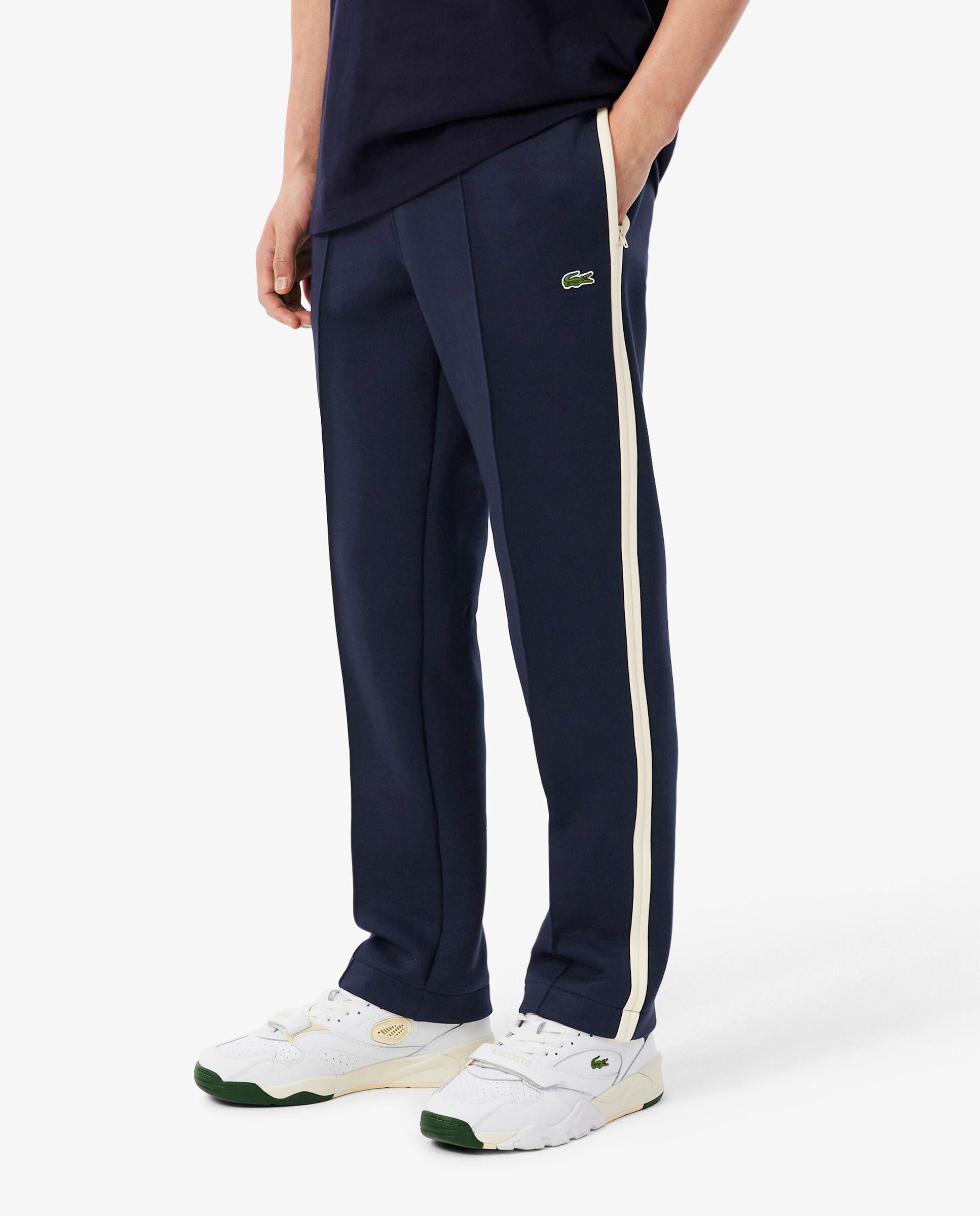 Pantalón de hombre de chándal de hombre de fabricación francesa en verde - Lacoste - Azul marino Azul marino-3