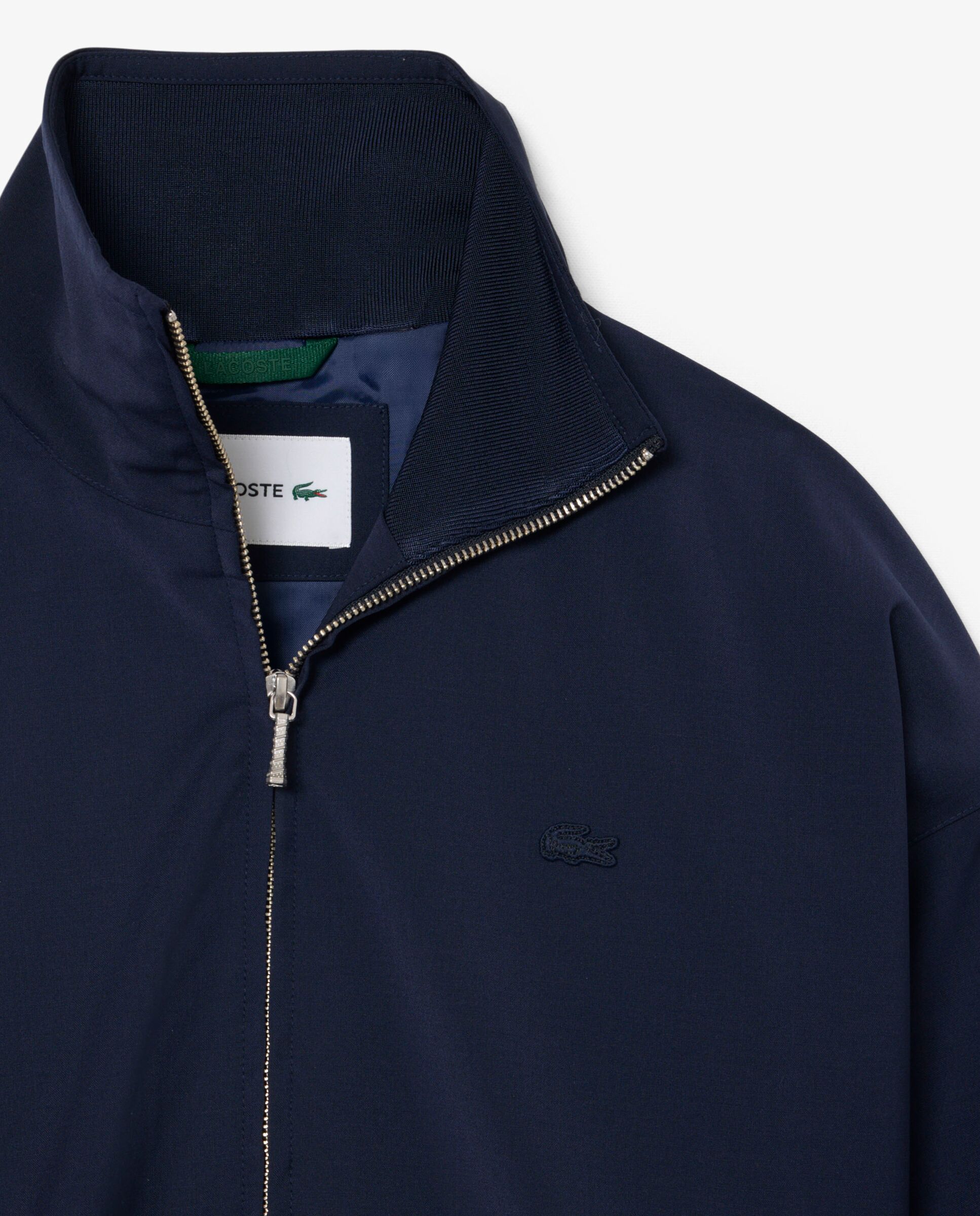 Chaqueta de mujer de chándal oversize en azul de manga larga - Lacoste - Azul marino Azul marino-5