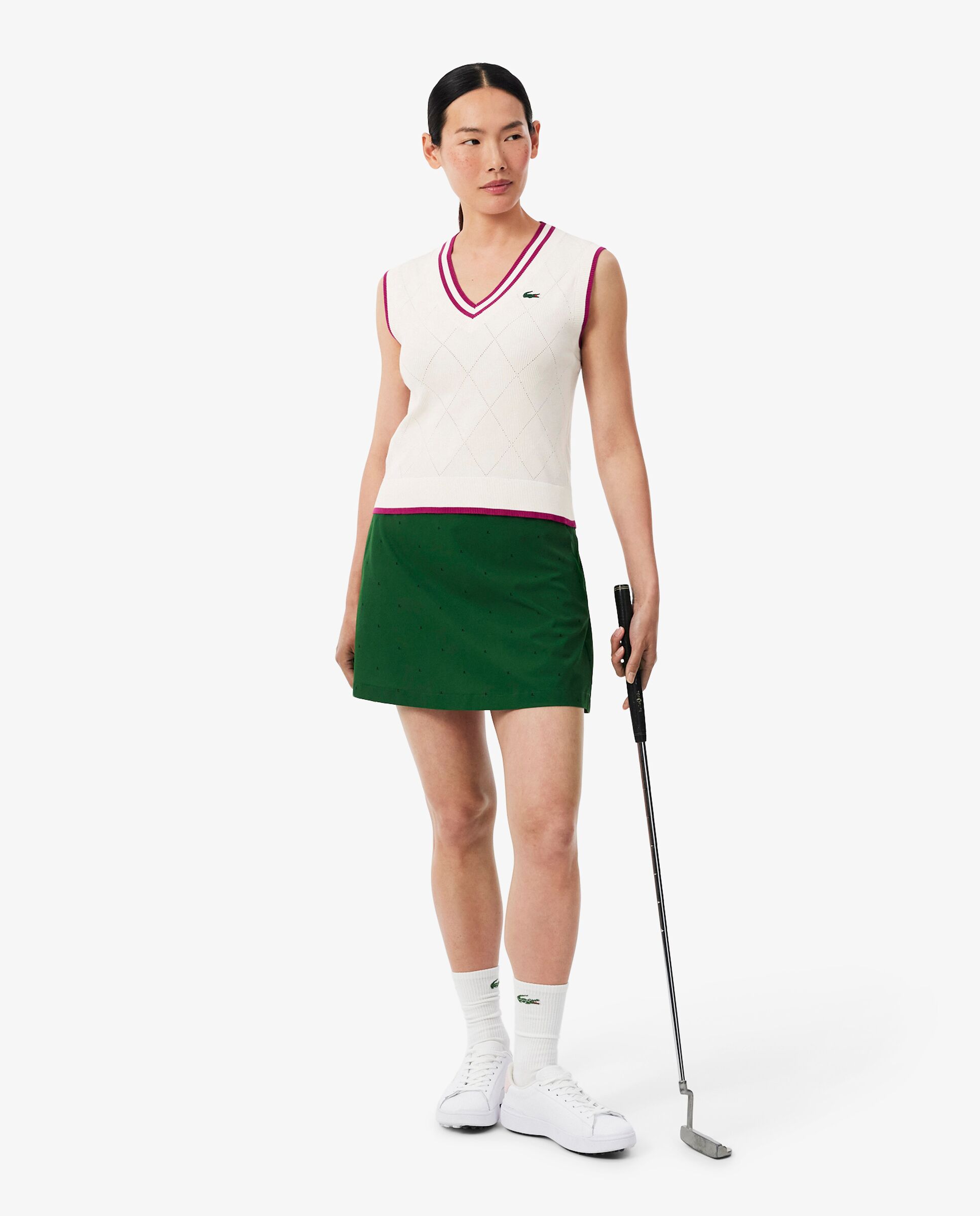 Jersey de Golf Lacoste - Blanco Blanco-4