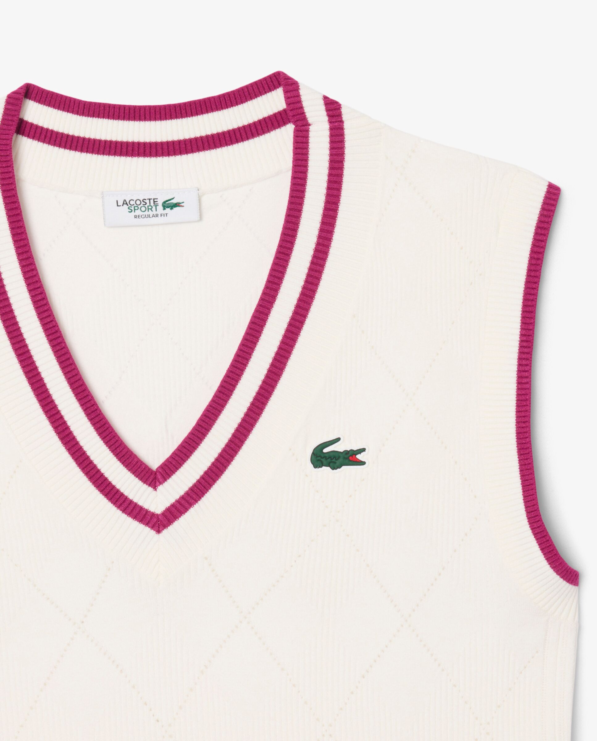 Jersey de Golf Lacoste - Blanco Blanco-5
