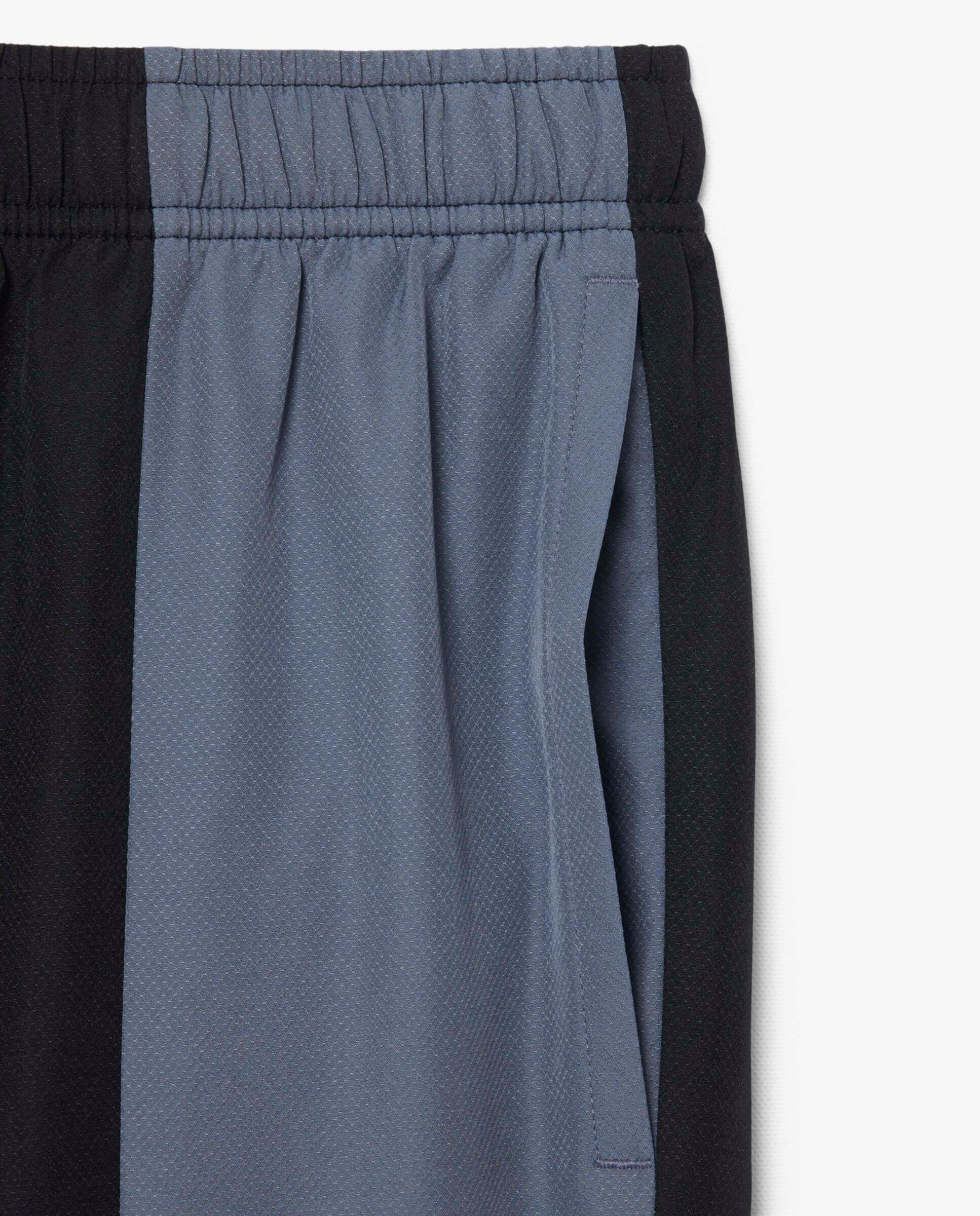 Pantalones cortos de hombre deportivo hidrófugo con bloques de color en blanco - Lacoste - Negro Negro-5